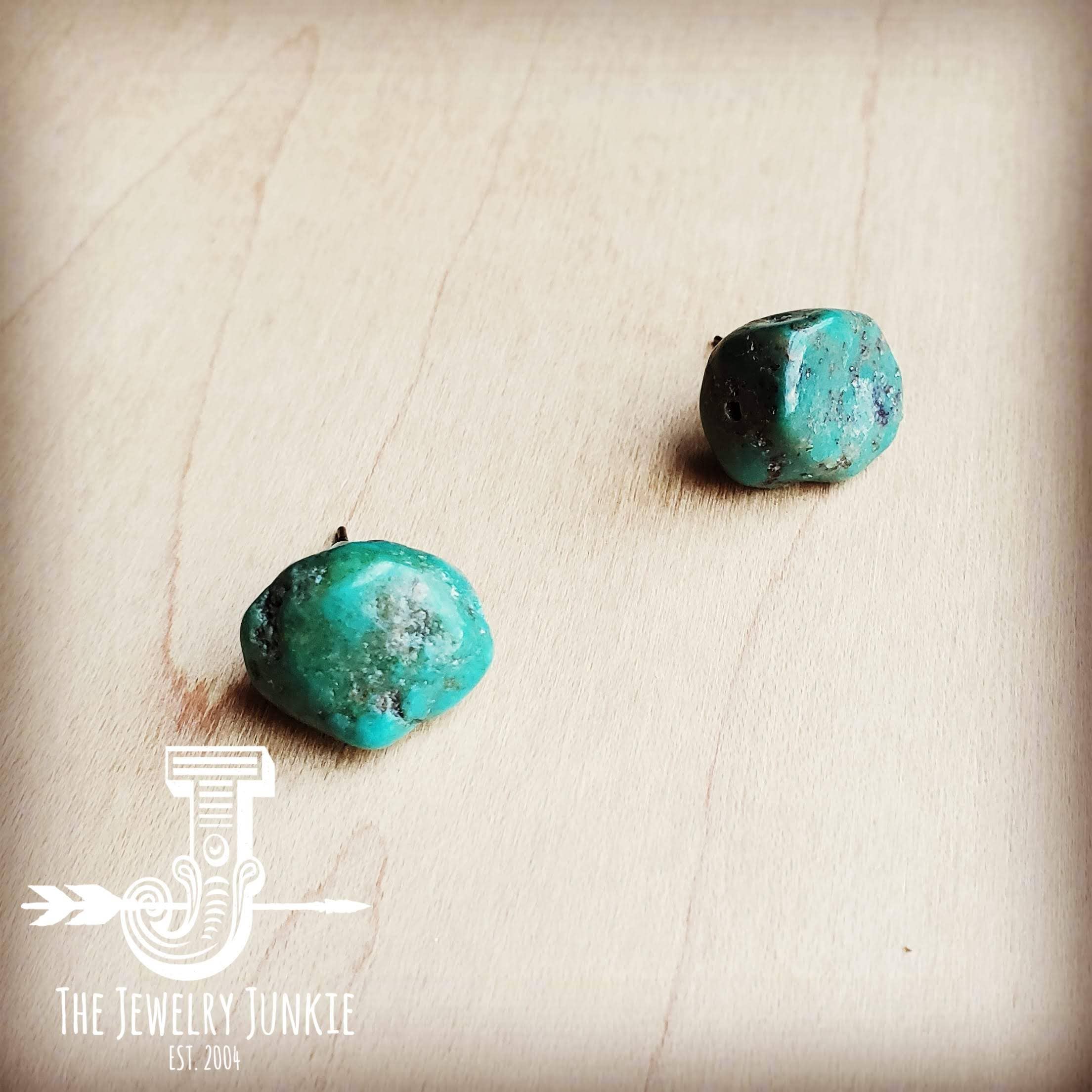 Green Turquoise Stud