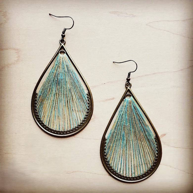 Large Woven Teardrop