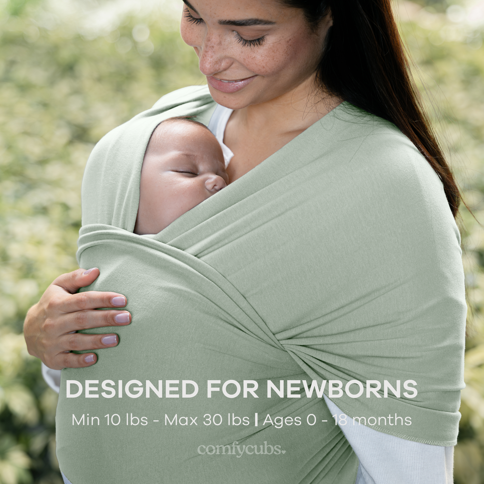 Comfycubs |
Soft & Secure Infant Wrap Carrier