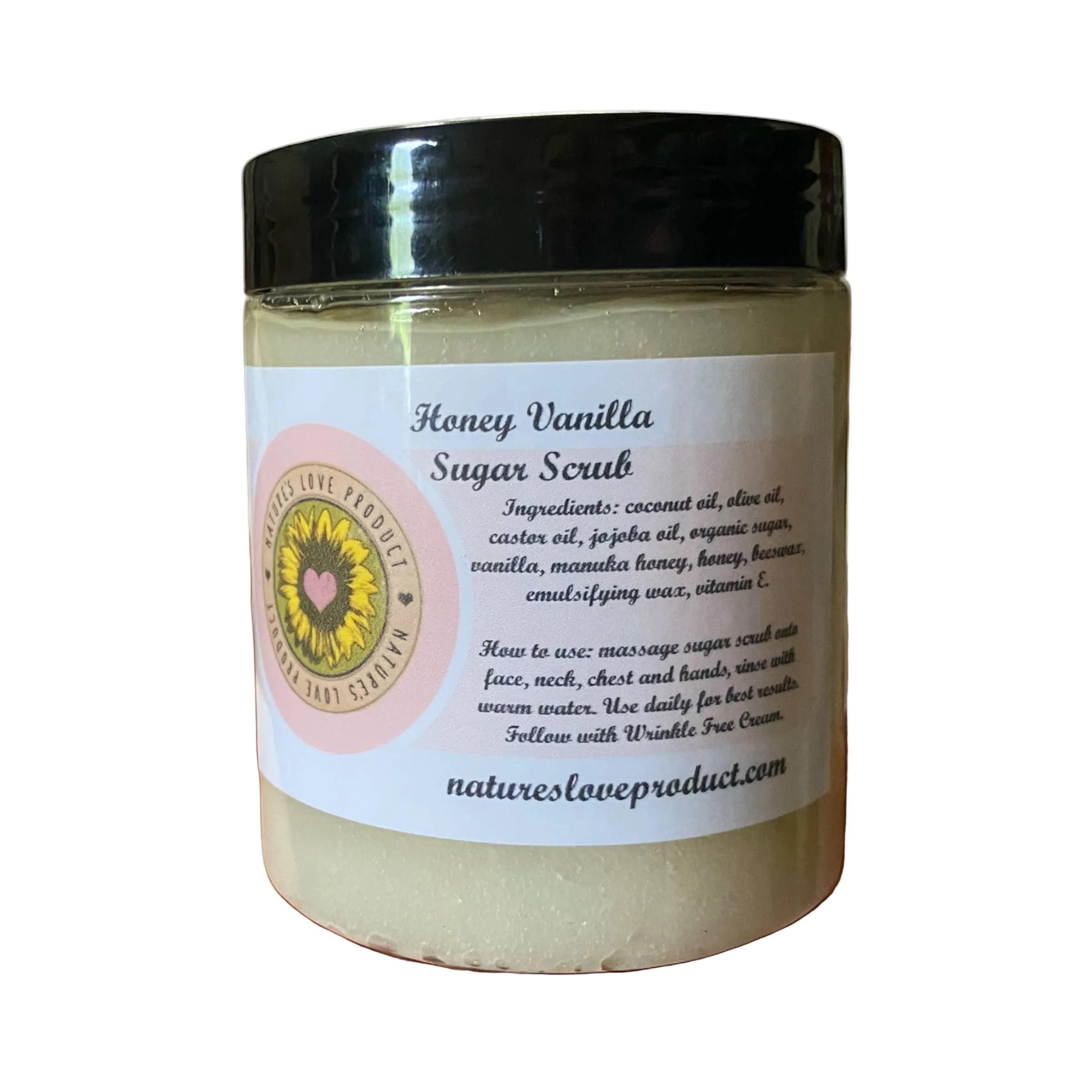 Honey Vanilla Sugar Face Scrub