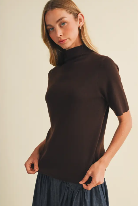 Mock Neck Pullover