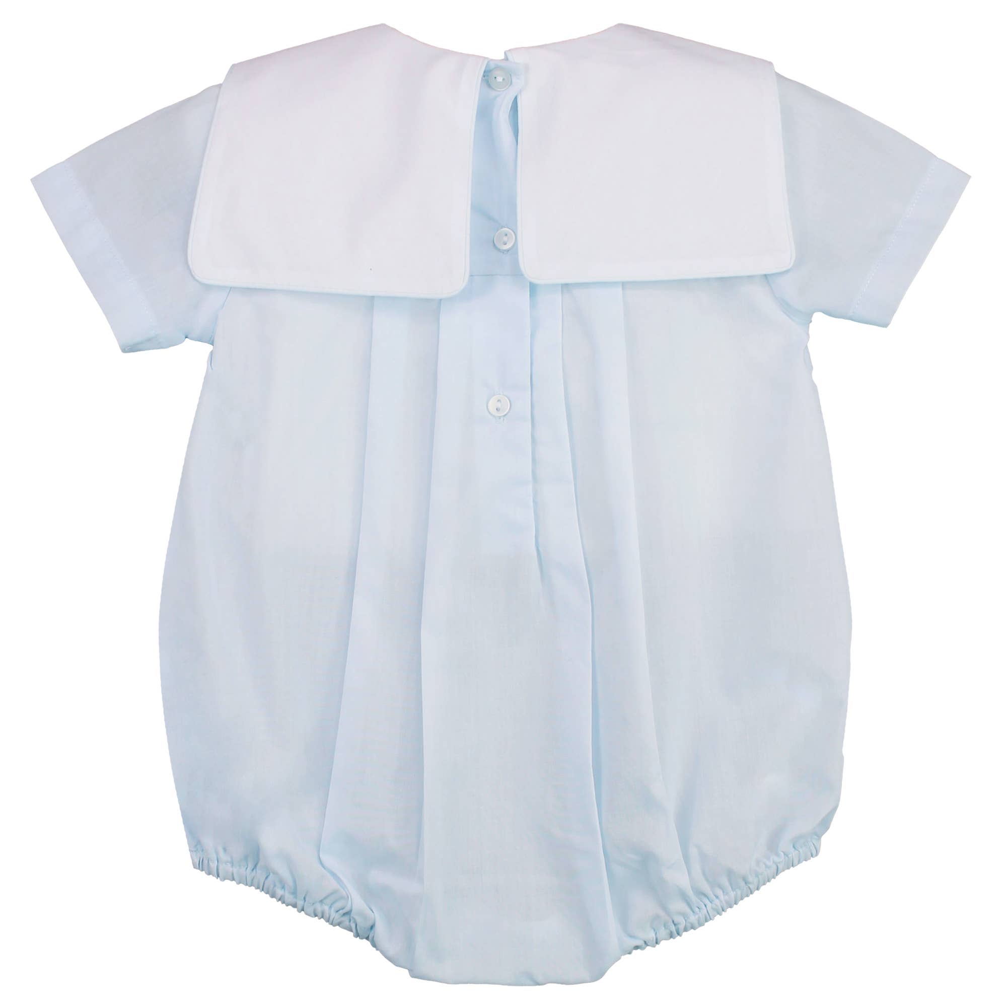 Train Embroidery Romper