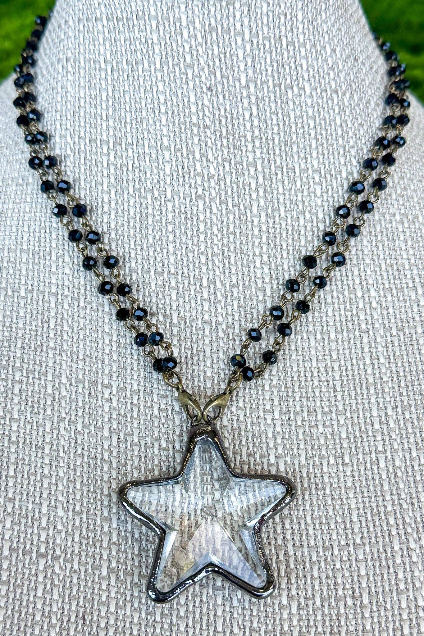 Beaded & Bronze Necklaces