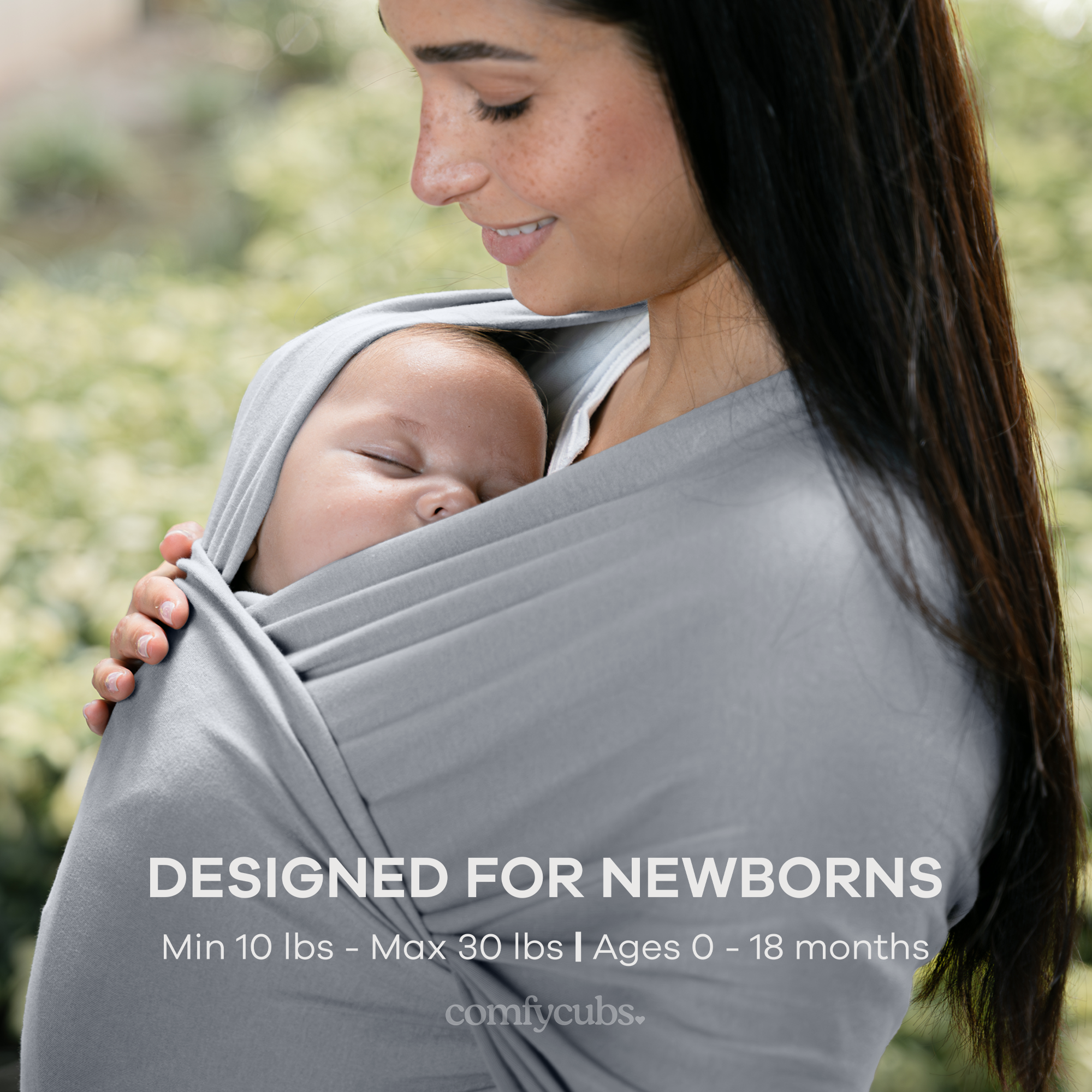 Comfycubs |
Soft & Secure Infant Wrap Carrier
