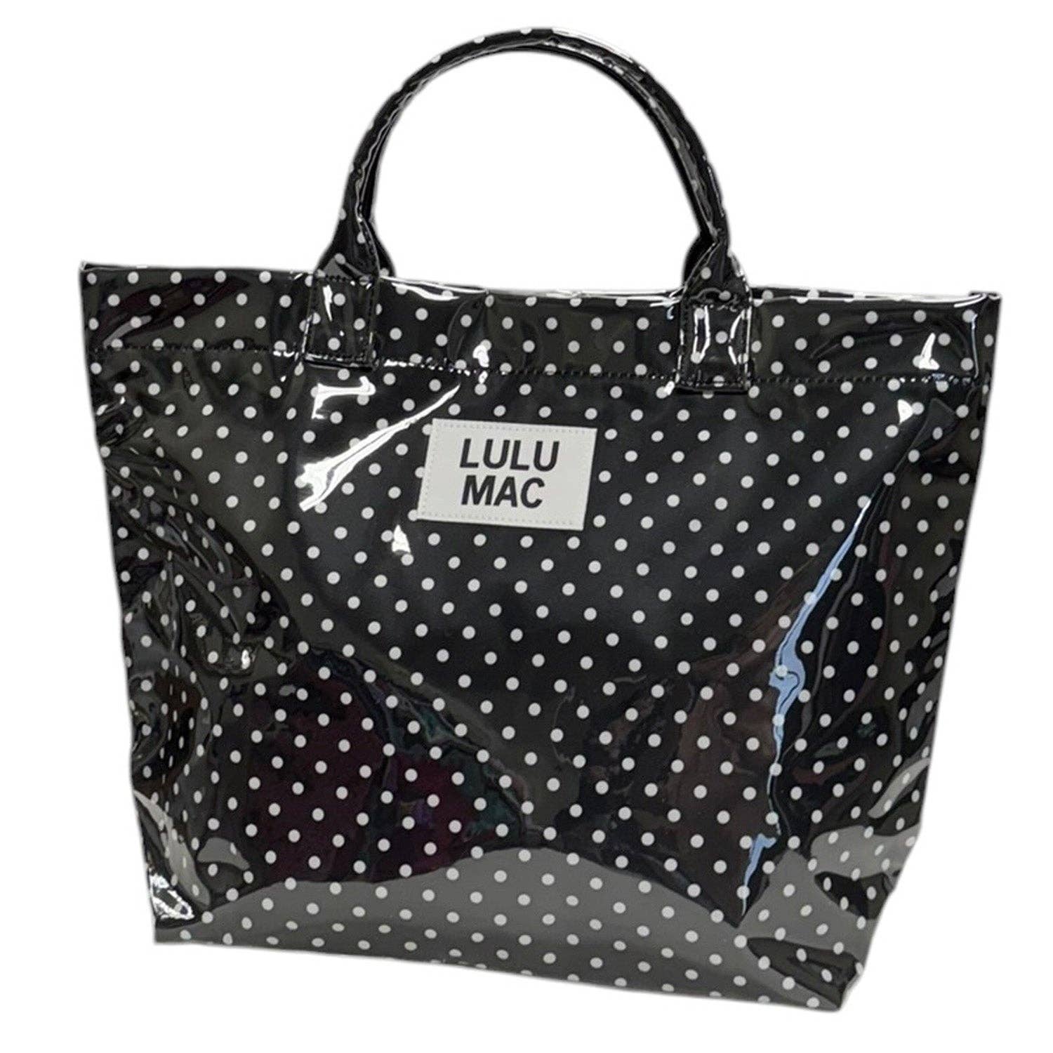 Black/White Dot Tote