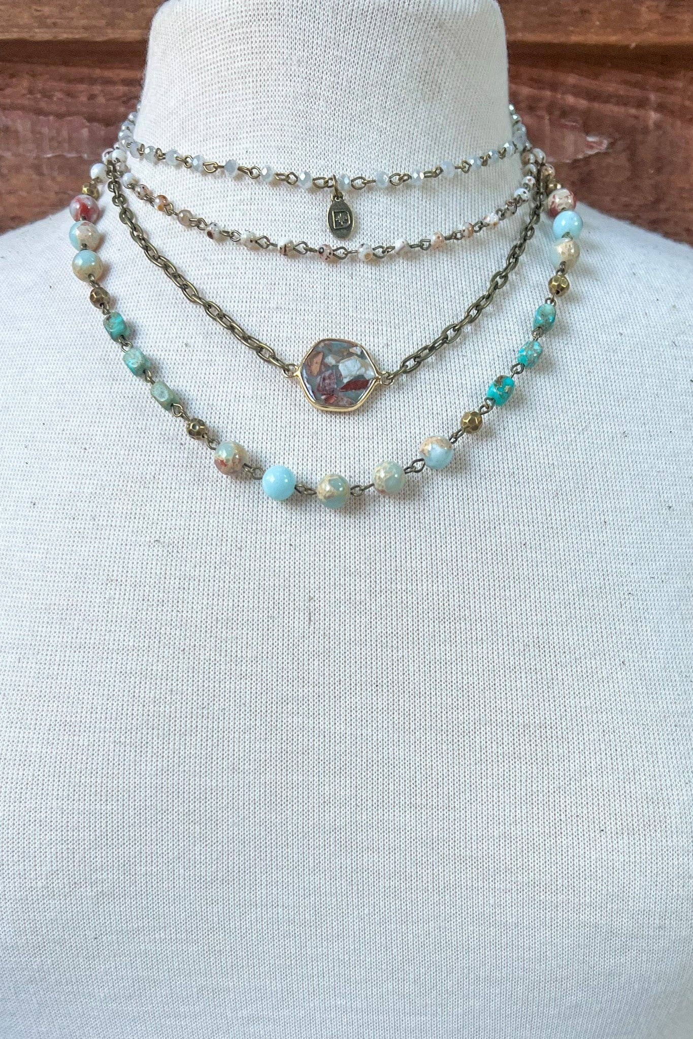 Janet Necklace Jasper
