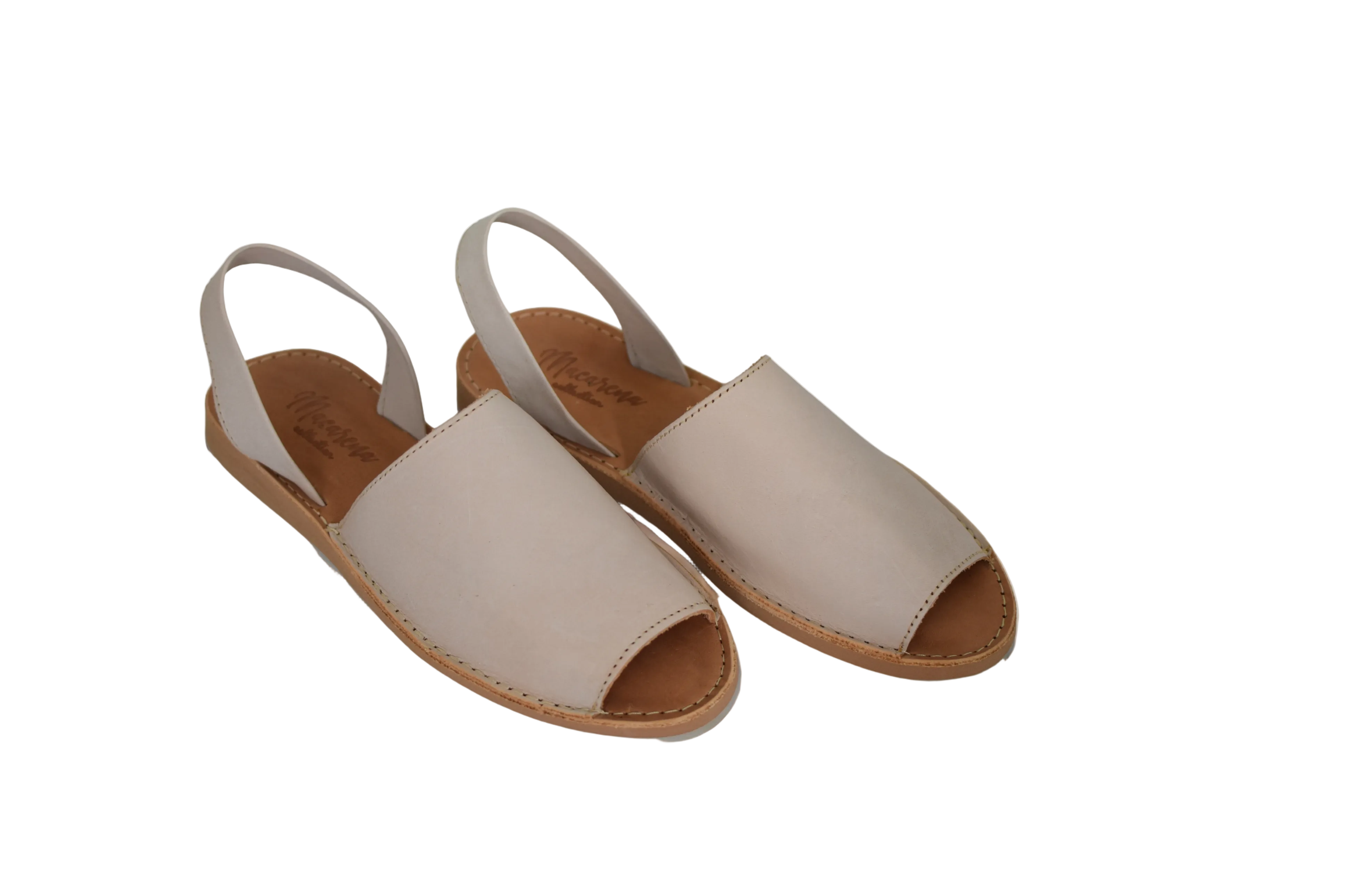 Leather Sandals | Neutrals