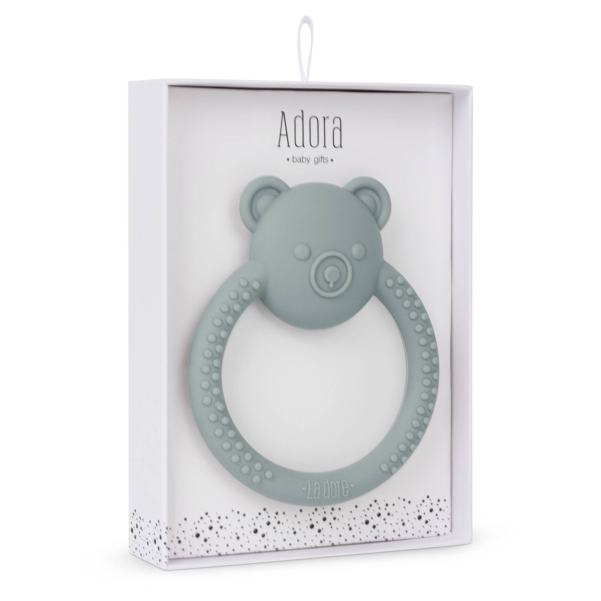 Bebe Bear Teether- Graphite