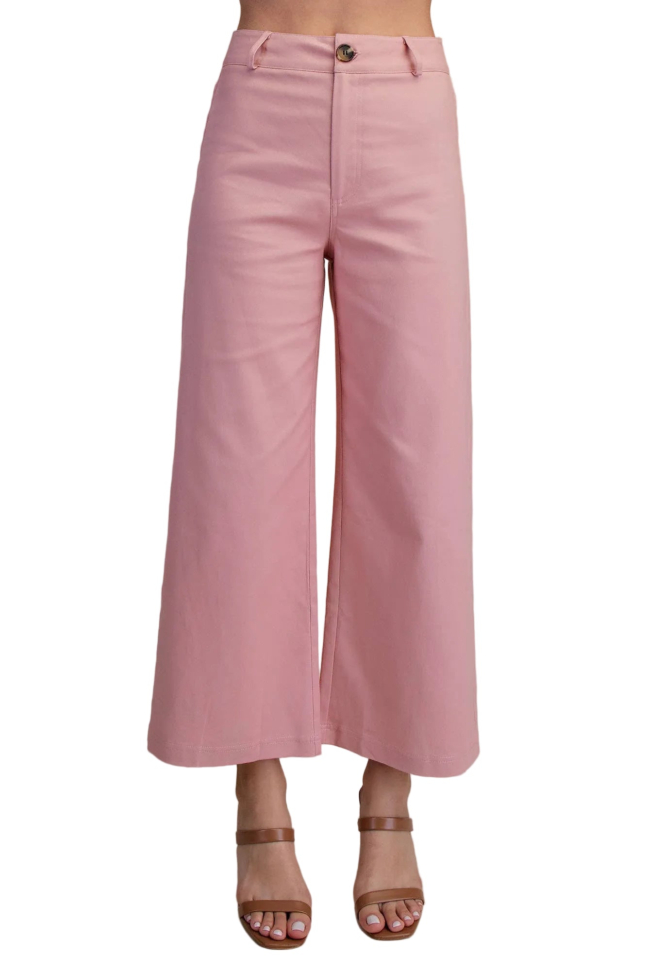 High Waist Wide Pants