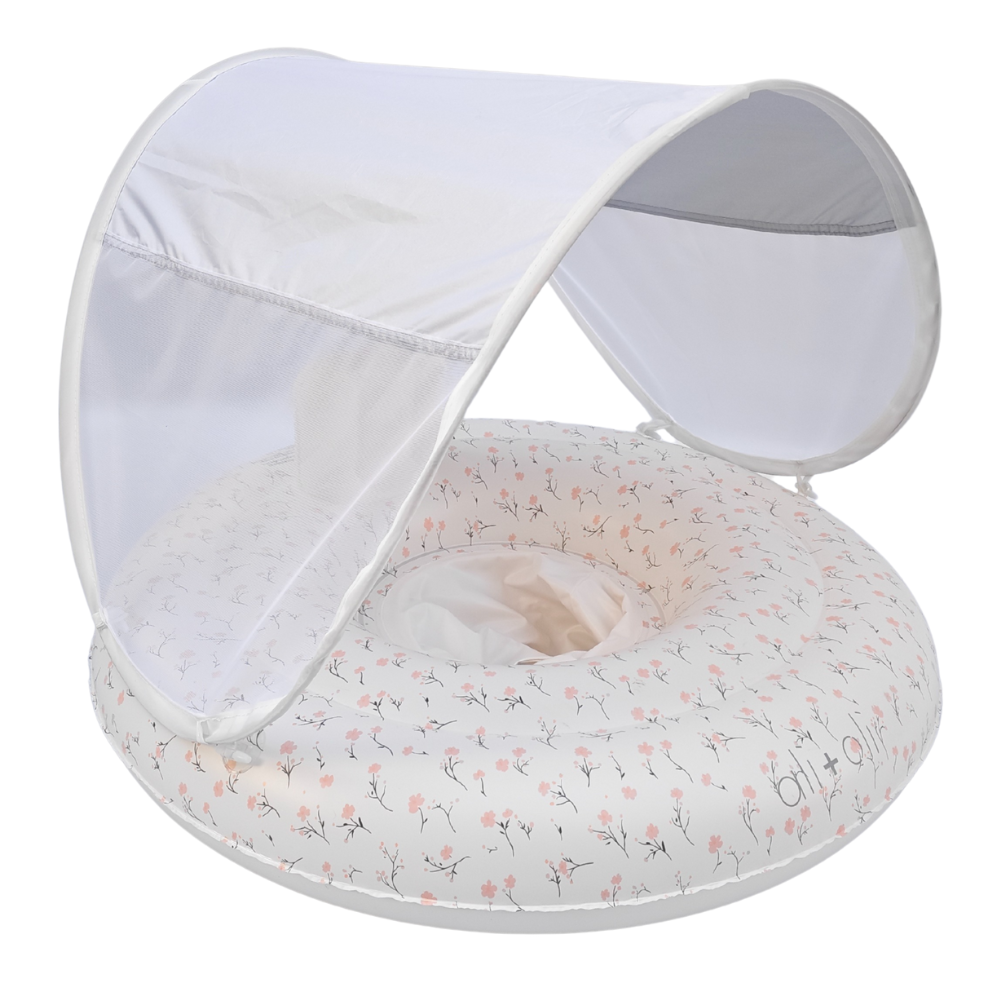Baby Swim Seat with Sun Canopy