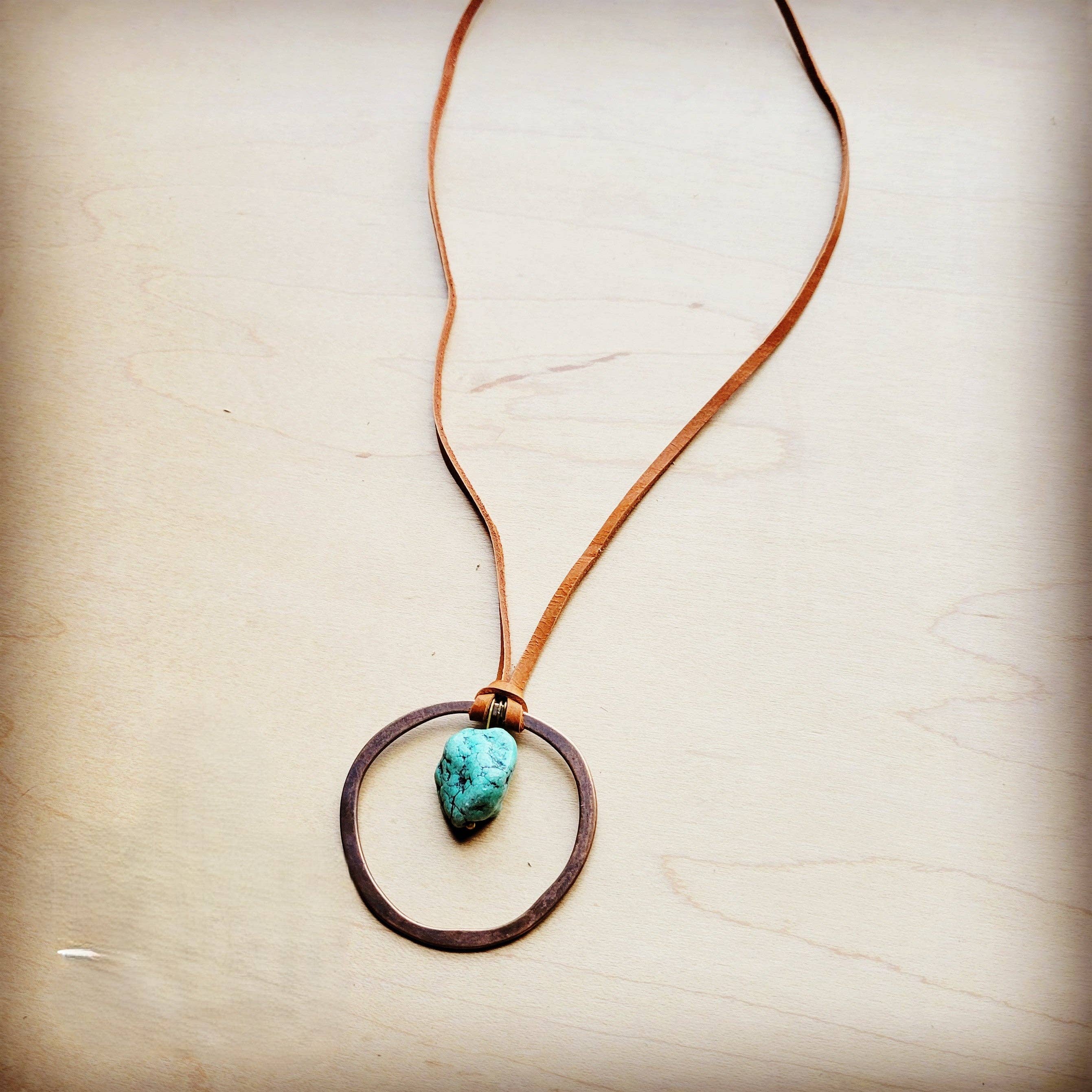 Leather Cord Necklace