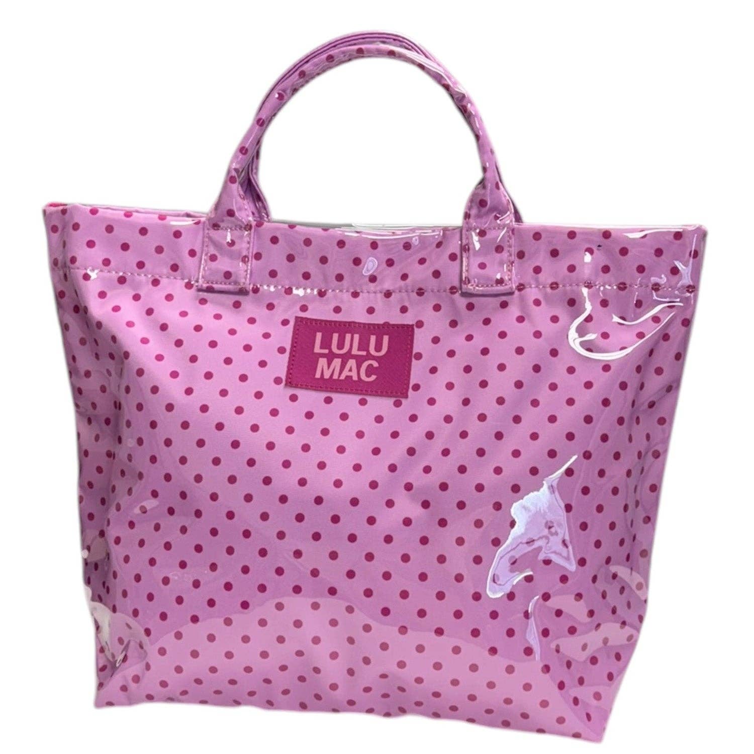 Hot Pink Dot Tote