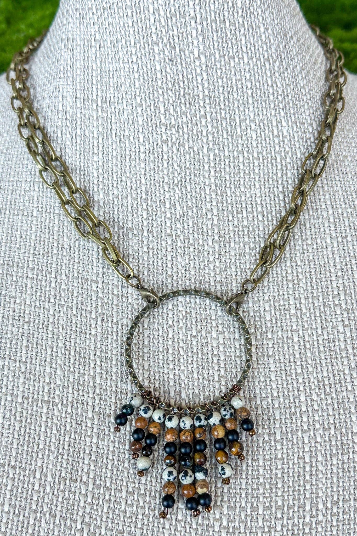 Beaded & Bronze Necklaces