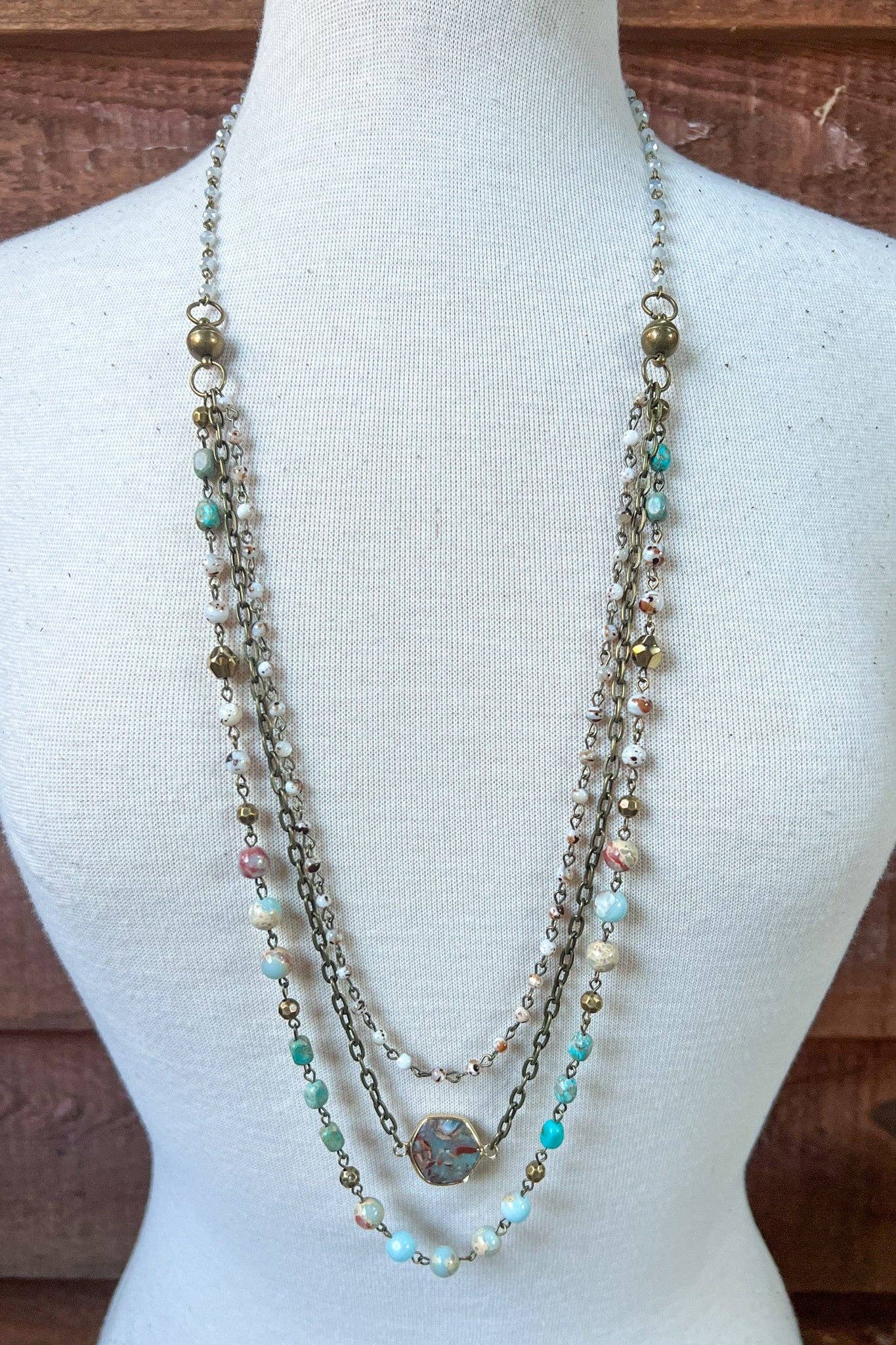 Janet Necklace Jasper