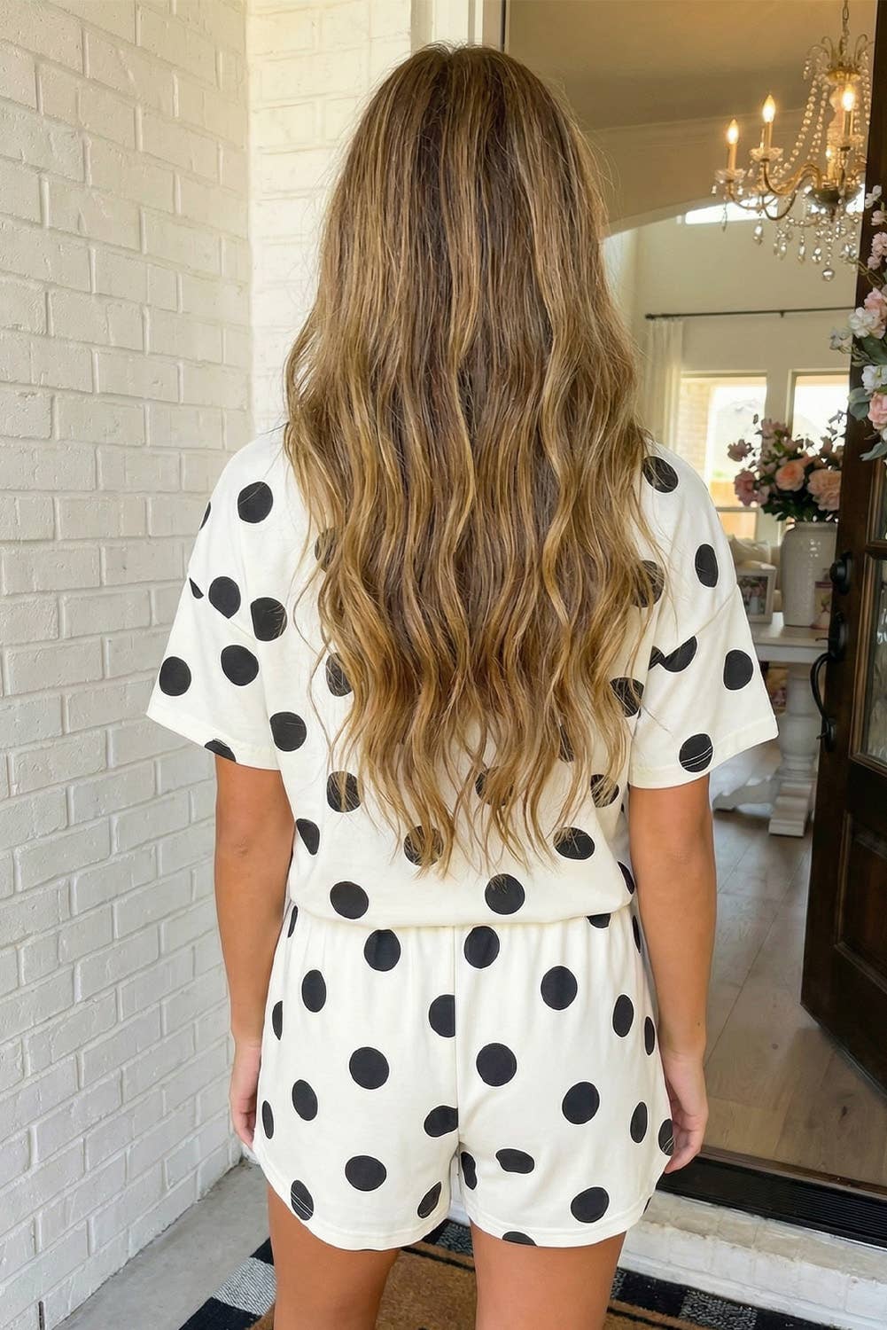 Polka Dot Short Set
