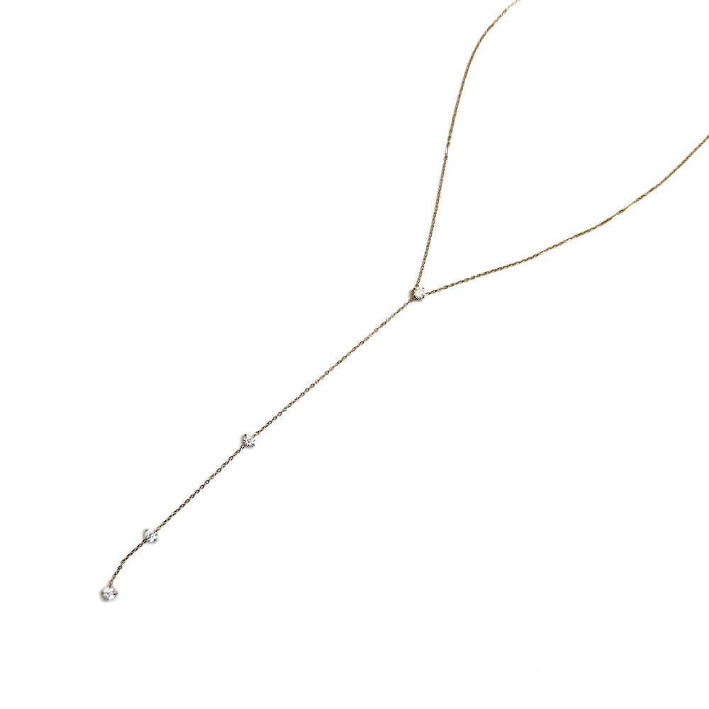 Sparkle Y Necklace
