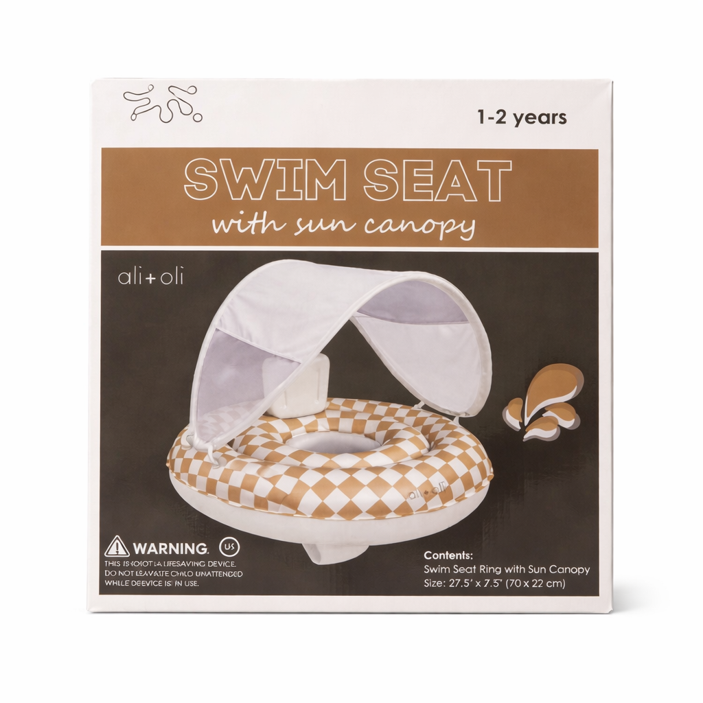 Swim Seat with Sun Canopy