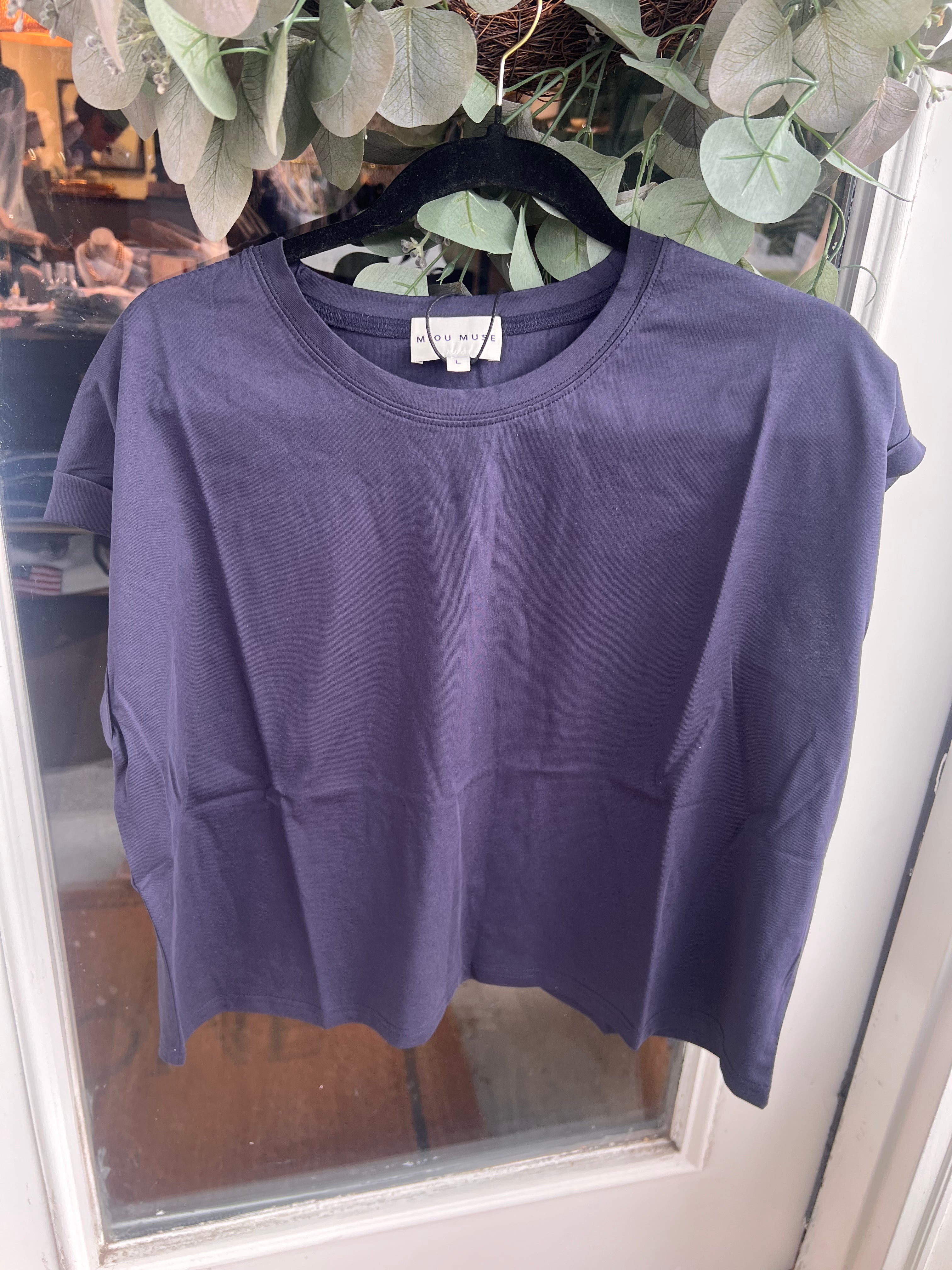 Cuffed Sleeve Top