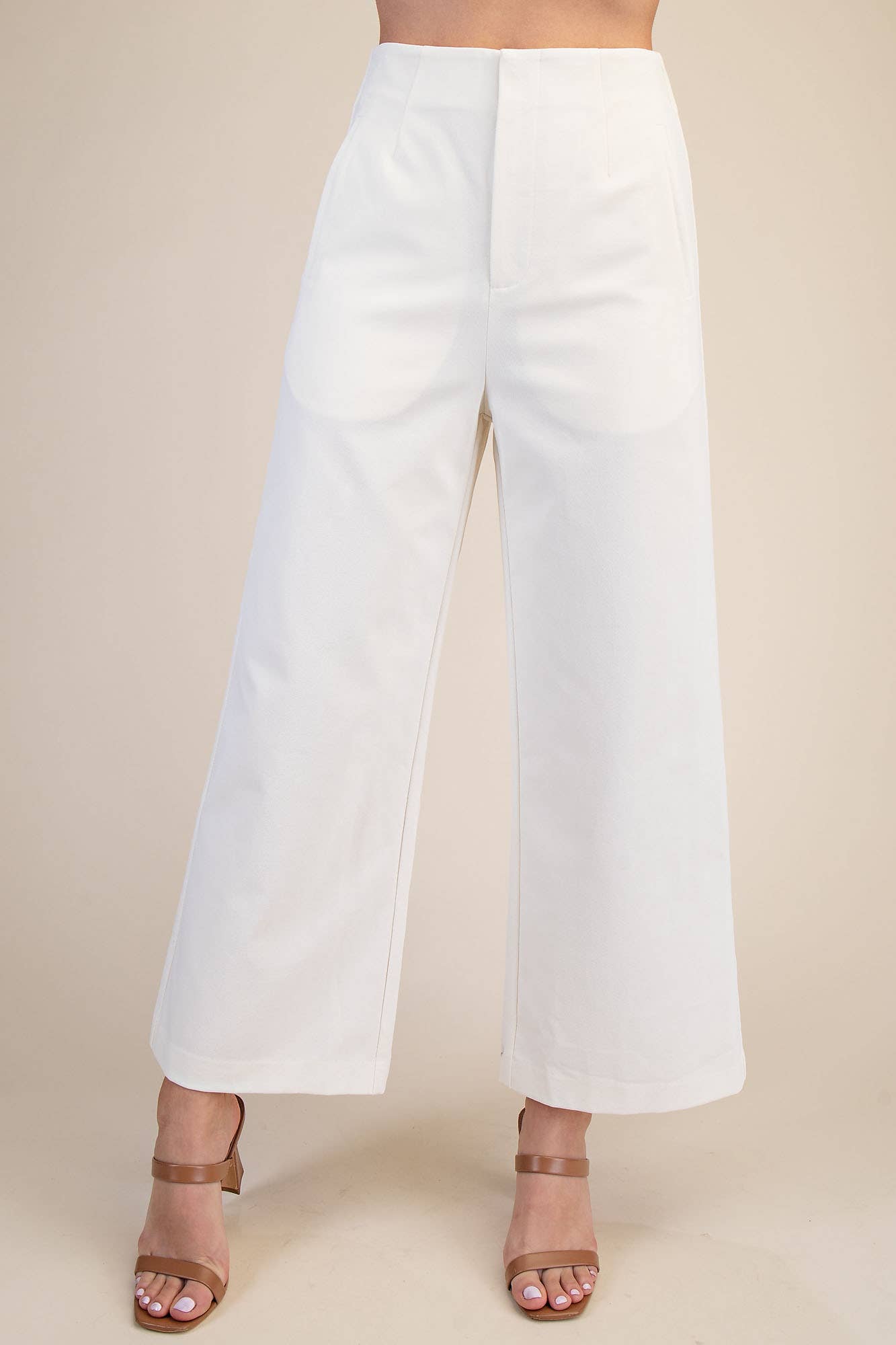 High Waist Wide Pants