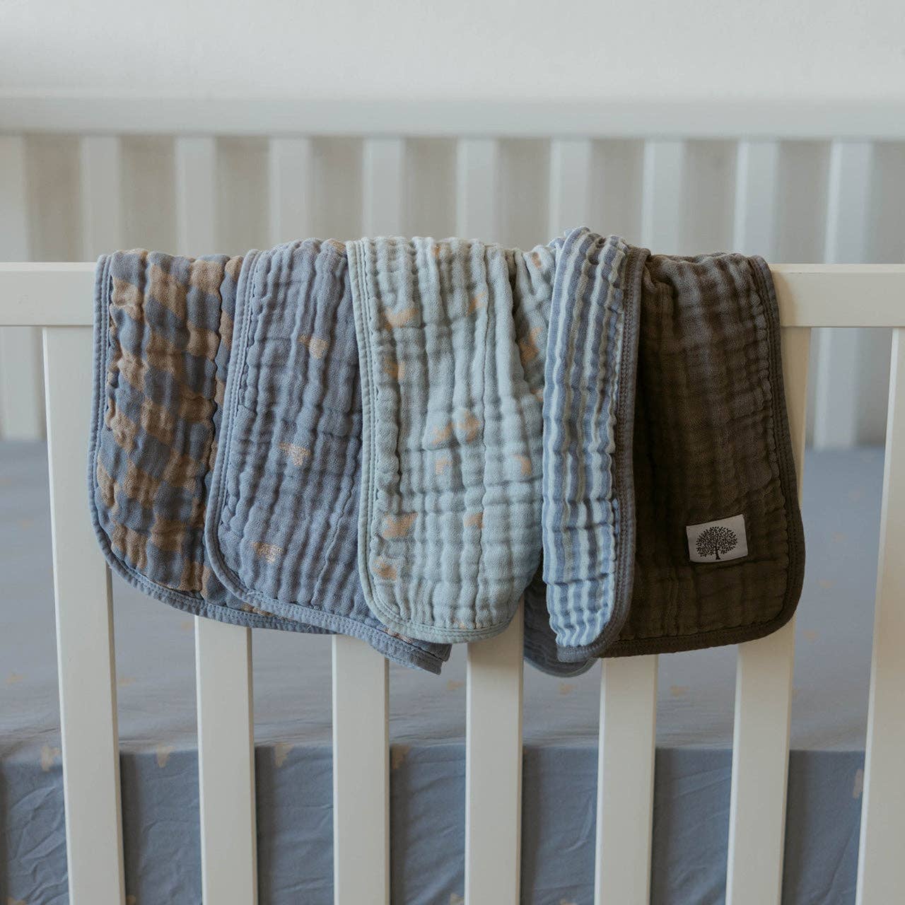 Parker Baby |
Cloud Set - Muslin Burp Cloths (4 Pack)