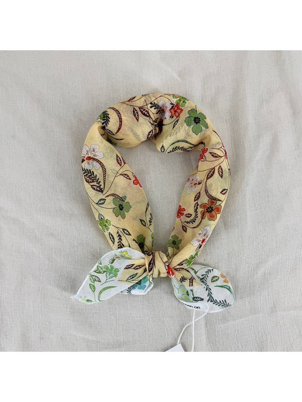 Scarvii - Vintage Floral Border Square Scarf