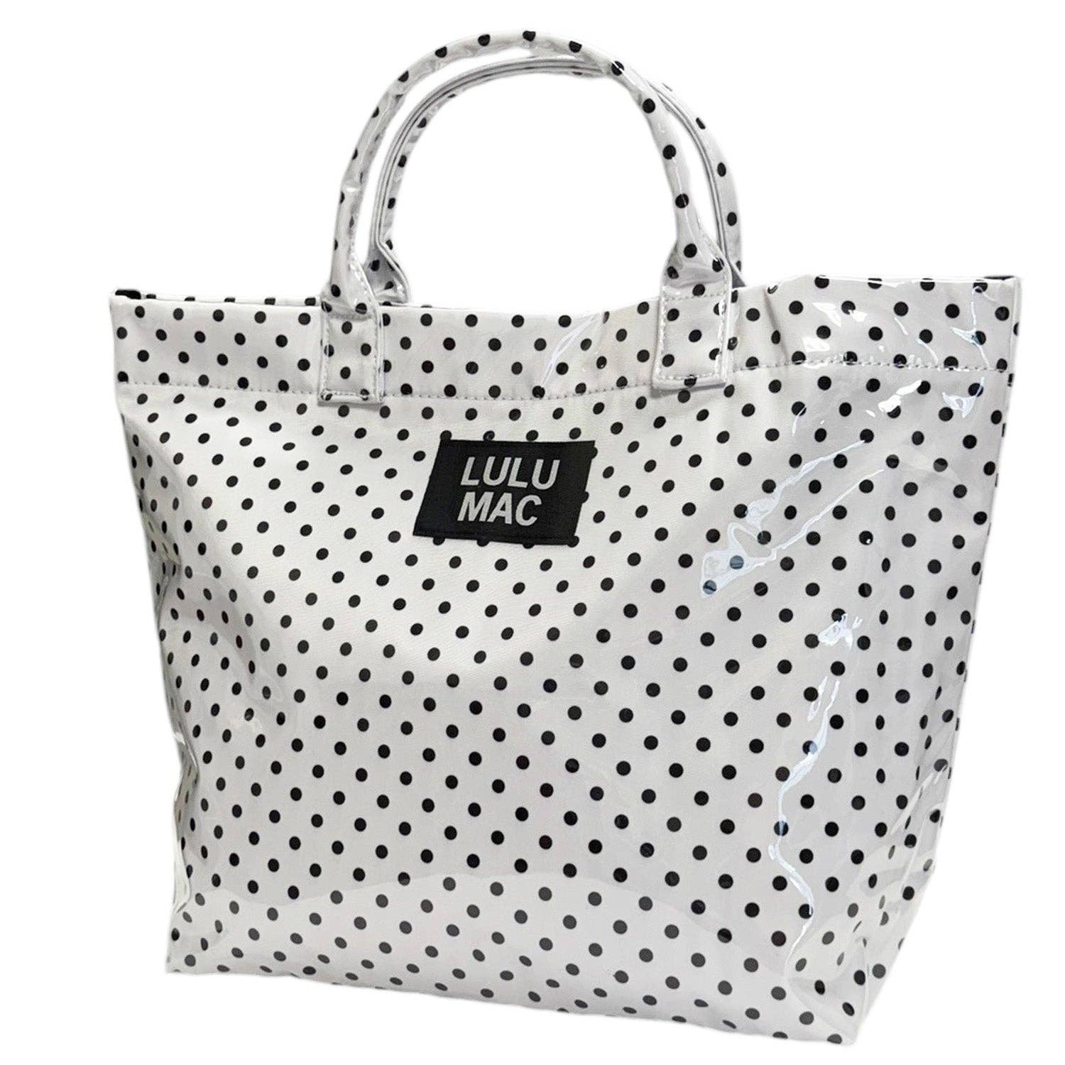 White Tote | Black Dots