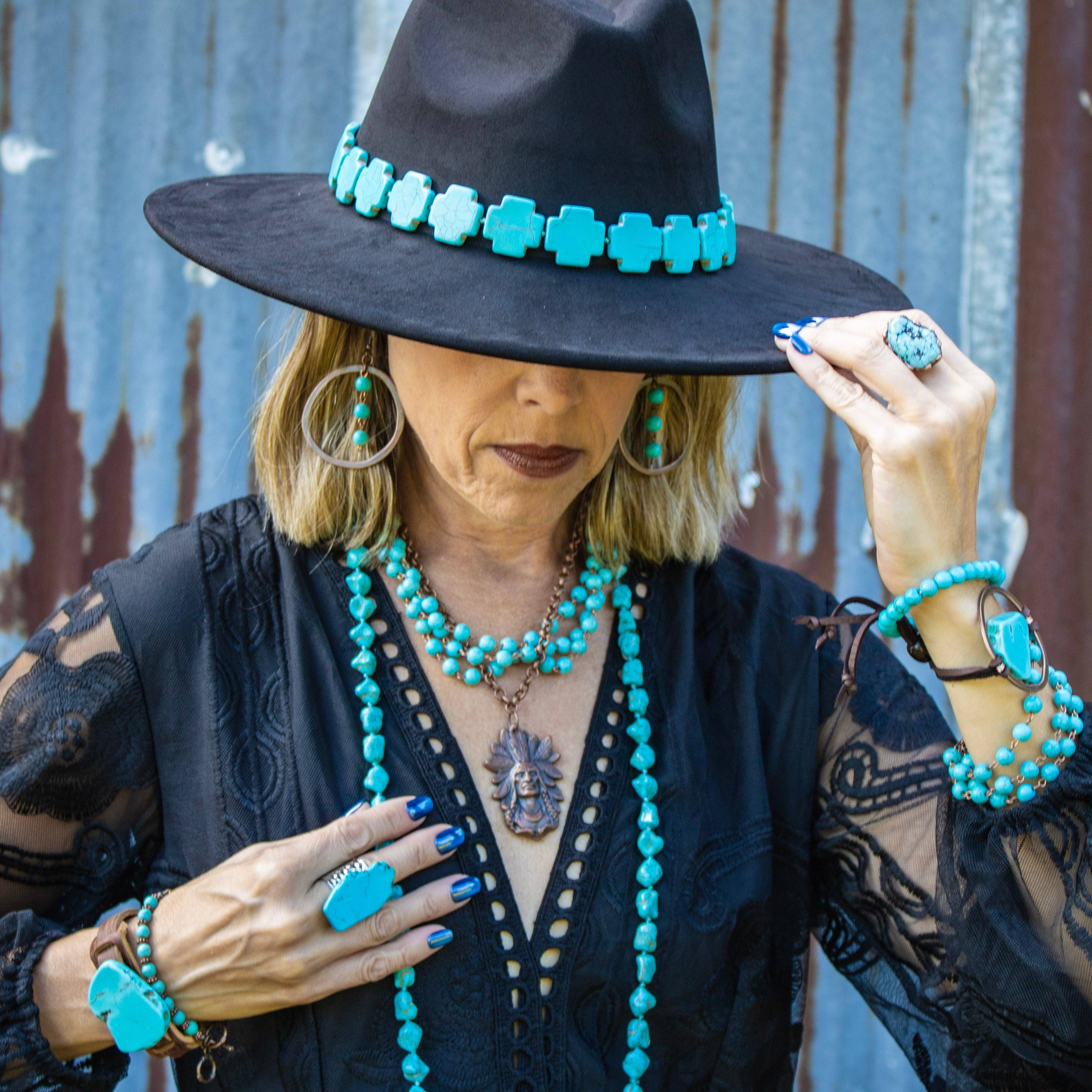 Blue Turquoise Ring