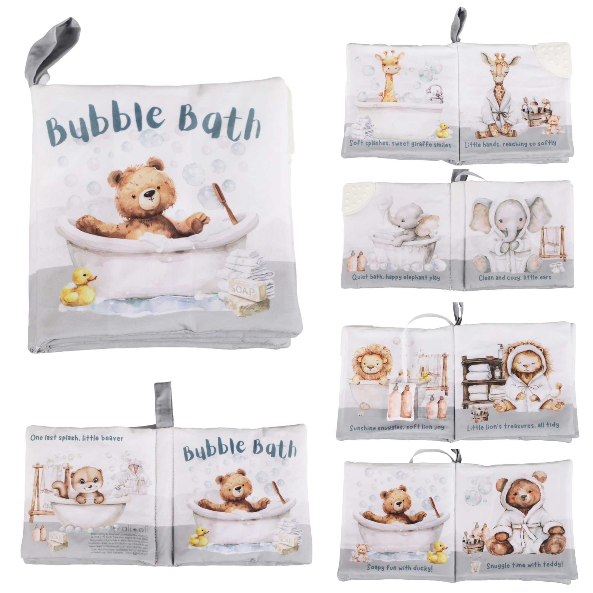 Bath Time Crinkle Book