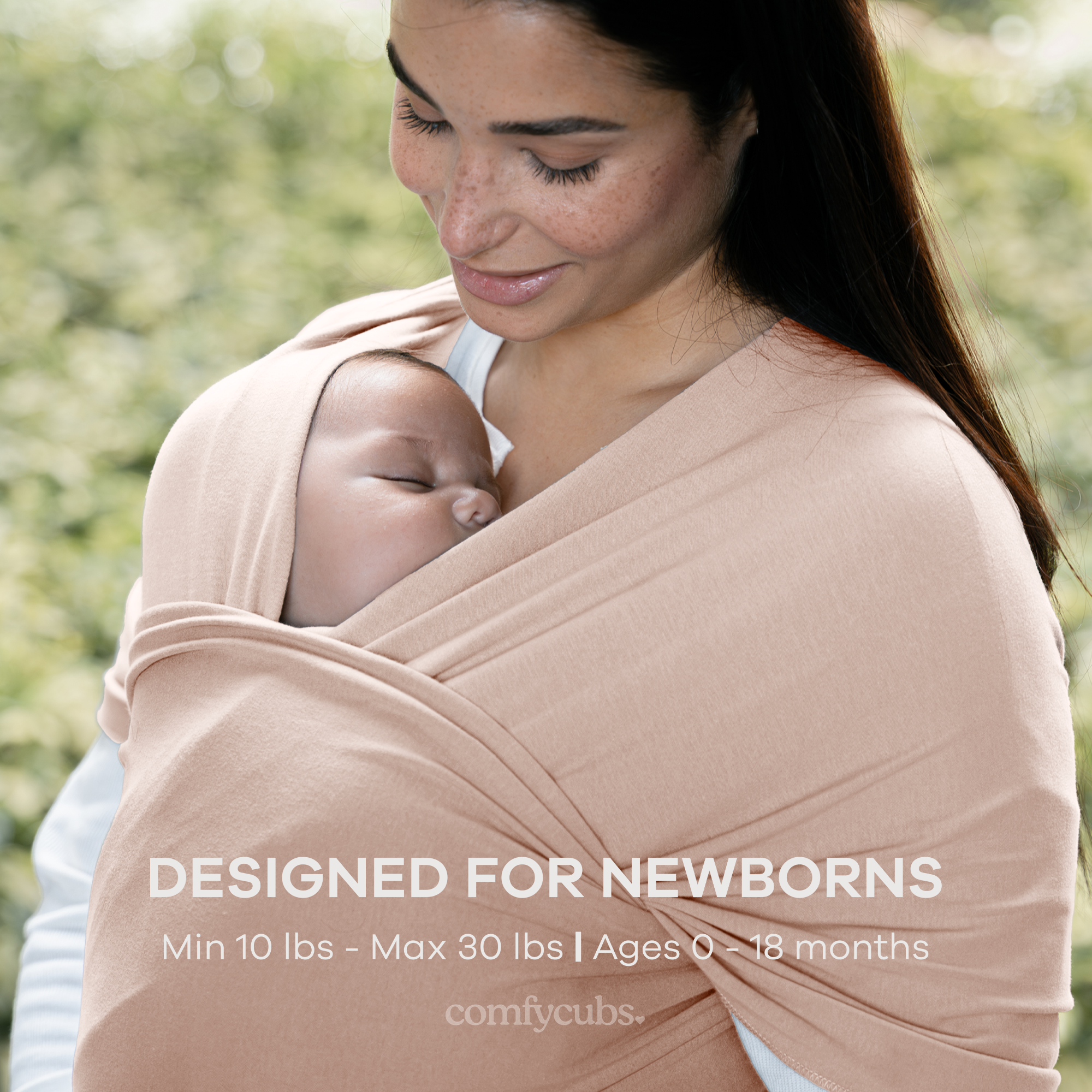 Comfycubs | 
Soft & Secure Infant Wrap Carrier