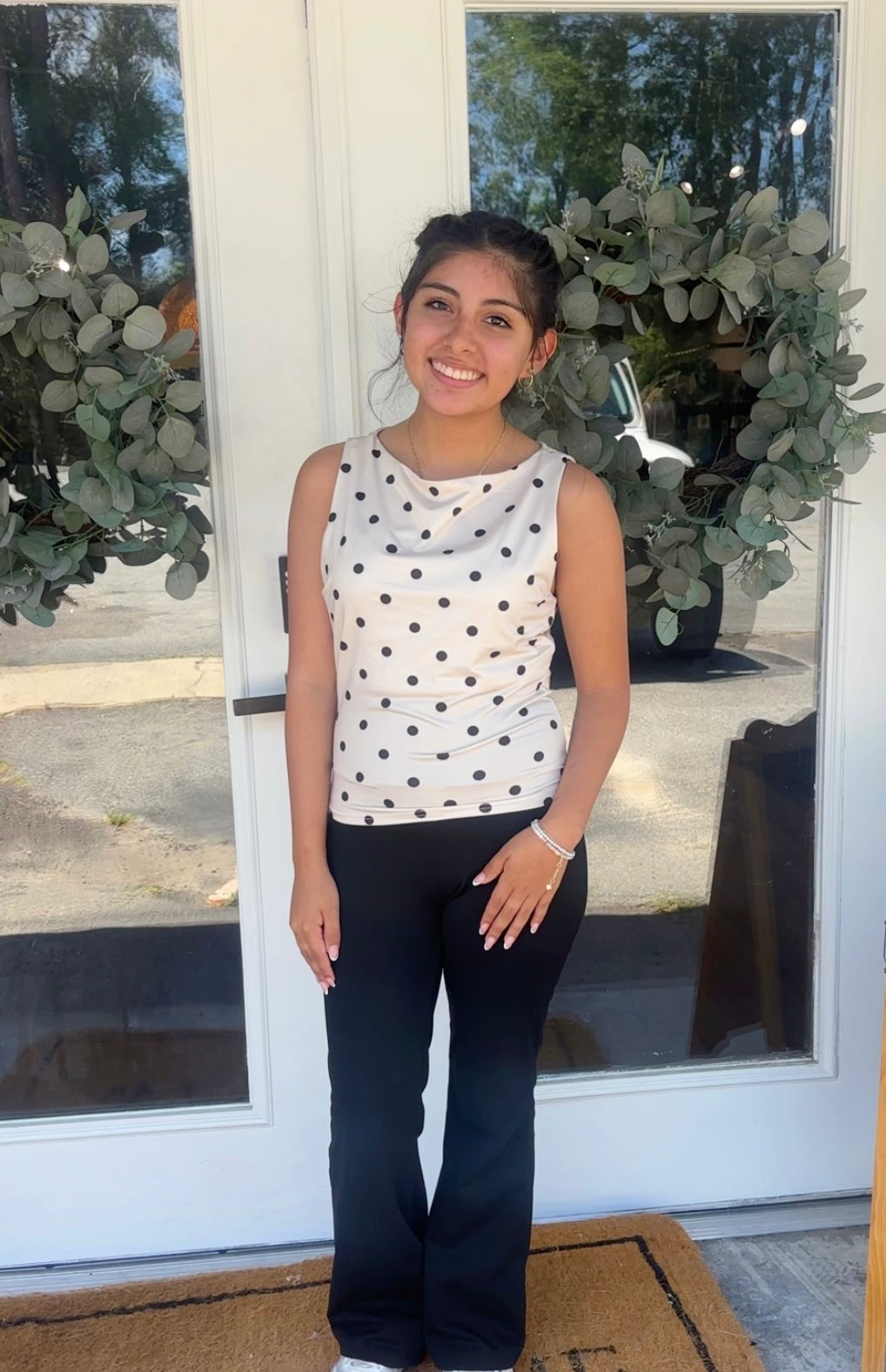 Polka Dot Tank Top