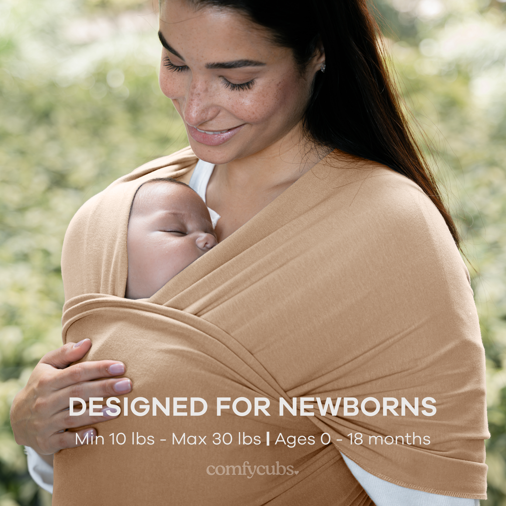 Comfycubs | 
Soft & Secure Infant Wrap Carrier