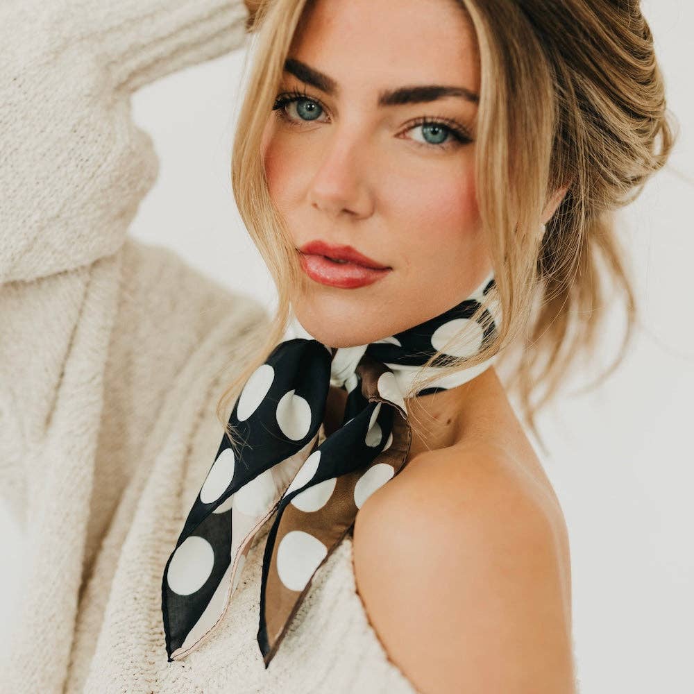 Betty Polka Dot Scarf