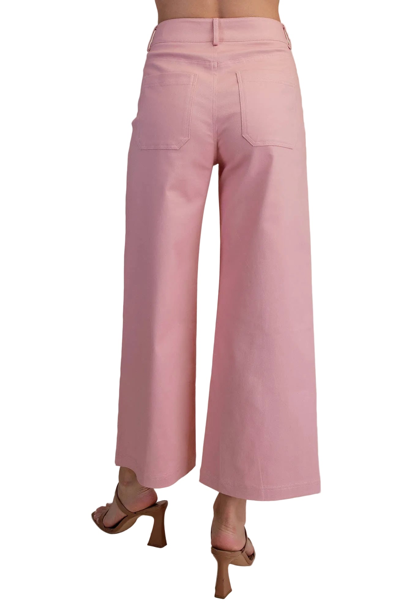 High Waist Wide Pants