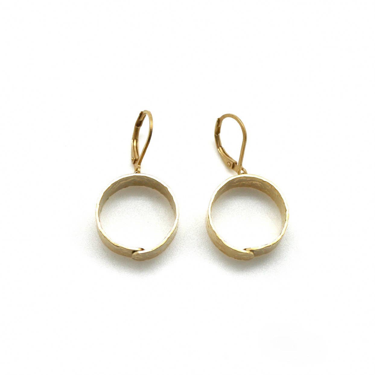 #1 Seller Simple Infinity 24K Gold Plated Earrings 