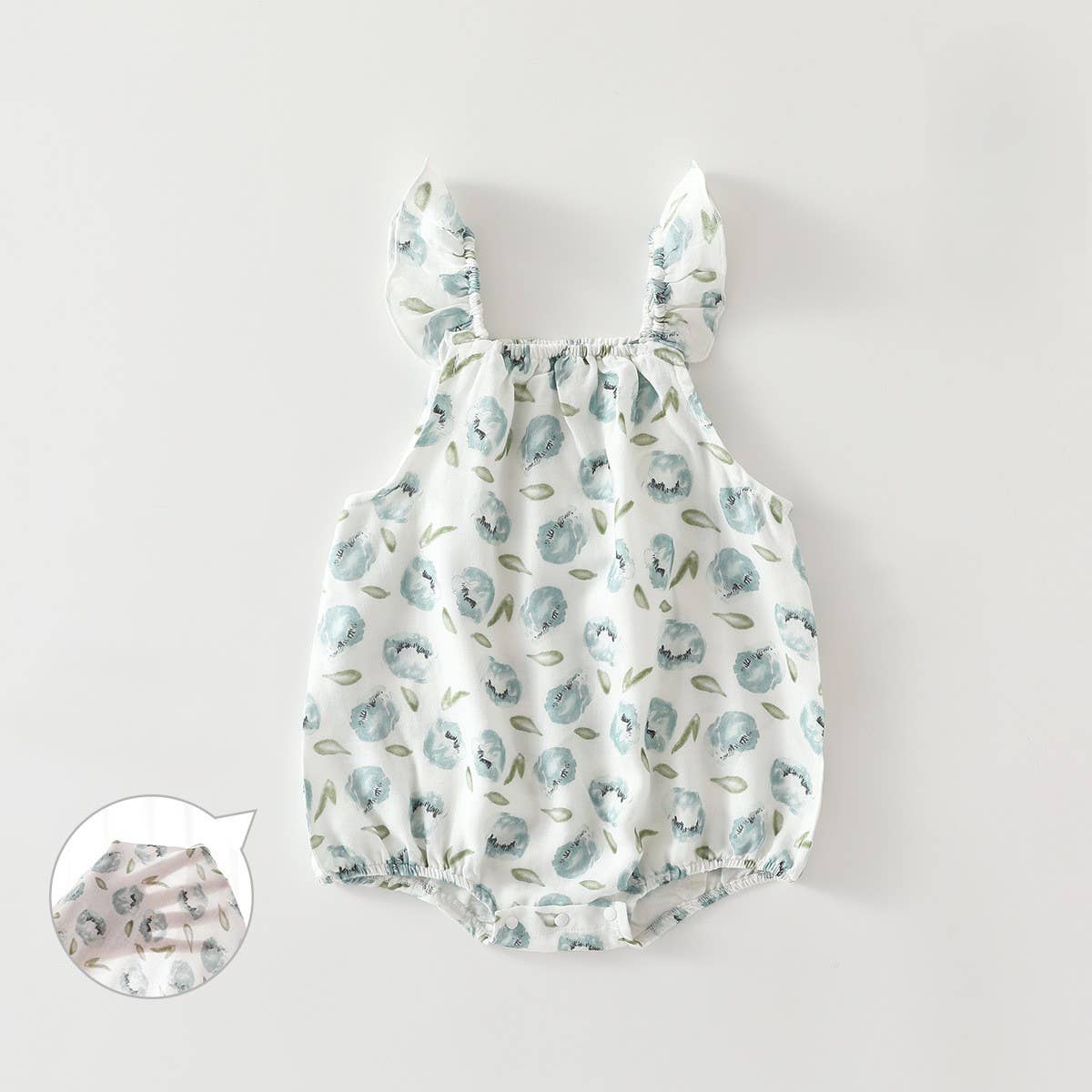 Ruffled Floral Outfit