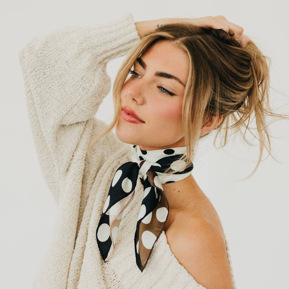 Betty Polka Dot Scarf