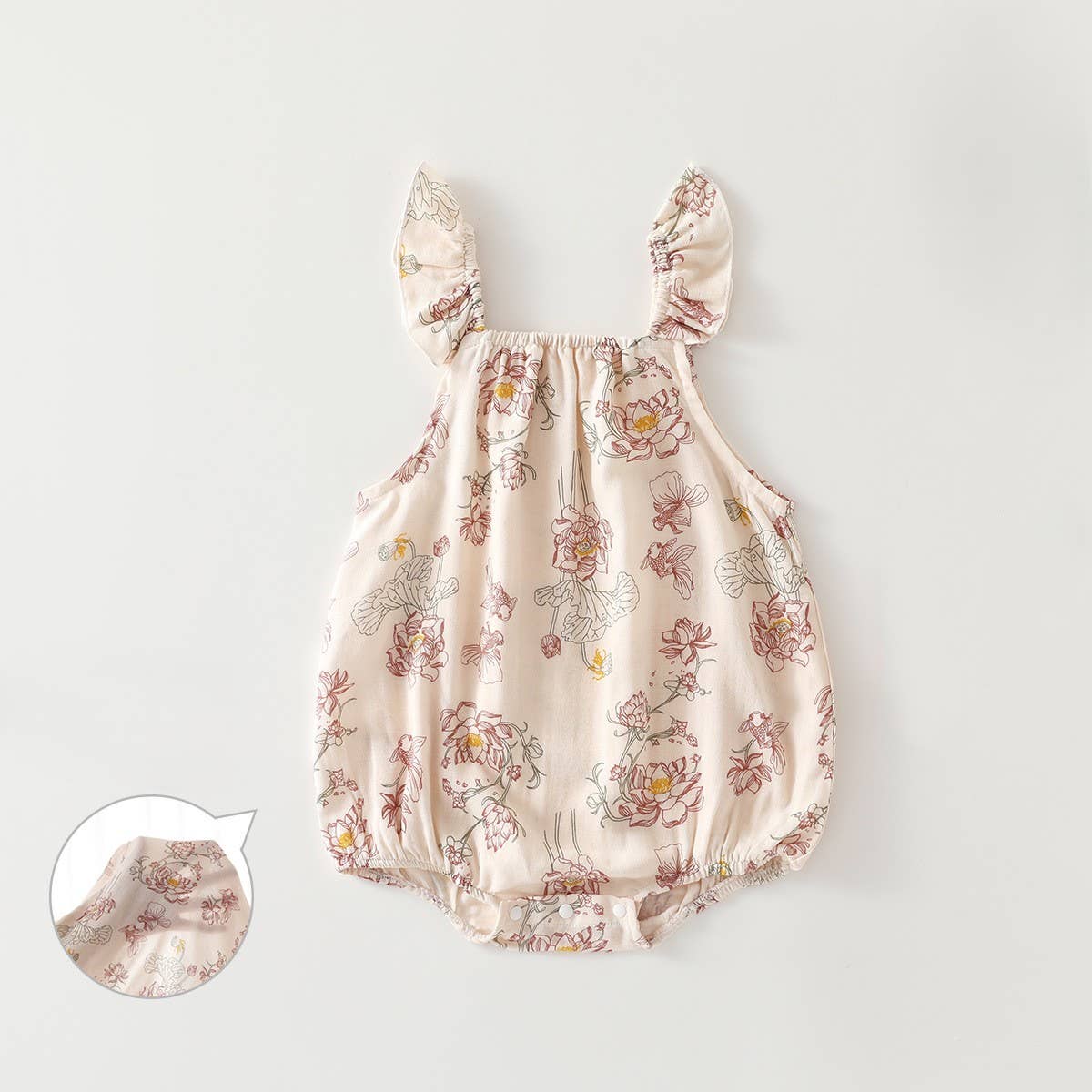 Ruffled Floral Outfit