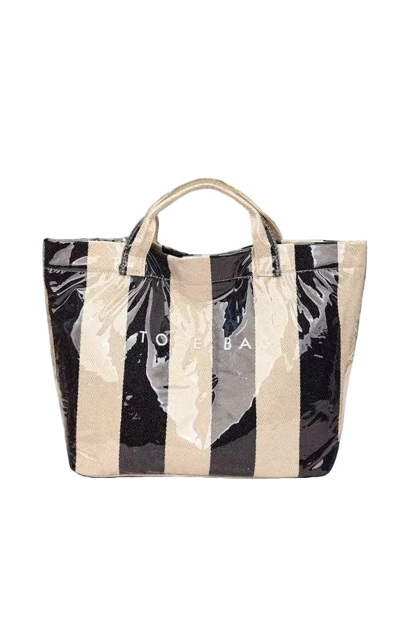 Tote Bag | Black Stripe