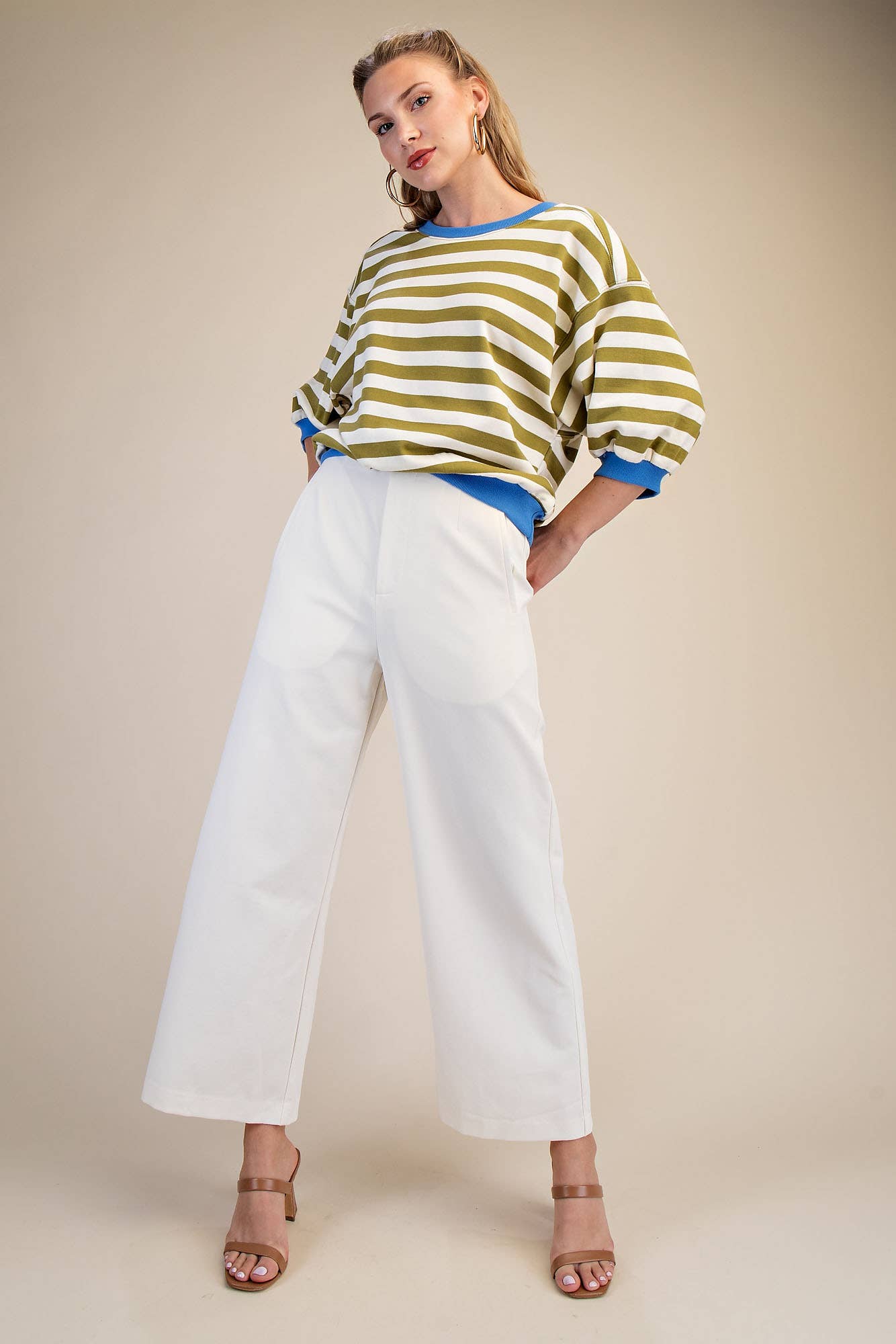 High Waist Wide Pants