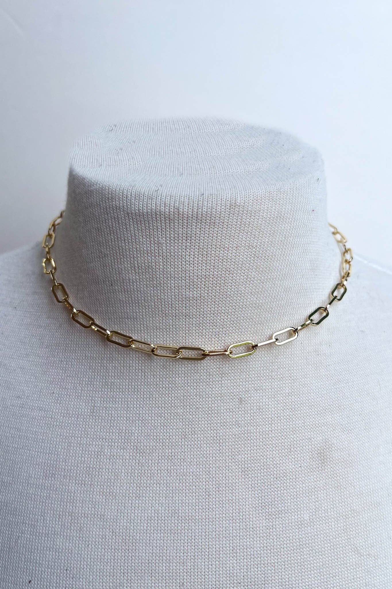 Gold Short Necklaces