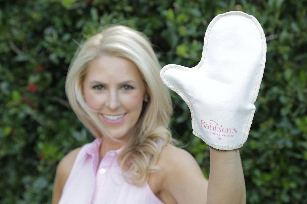 Glitzy Glove Tester