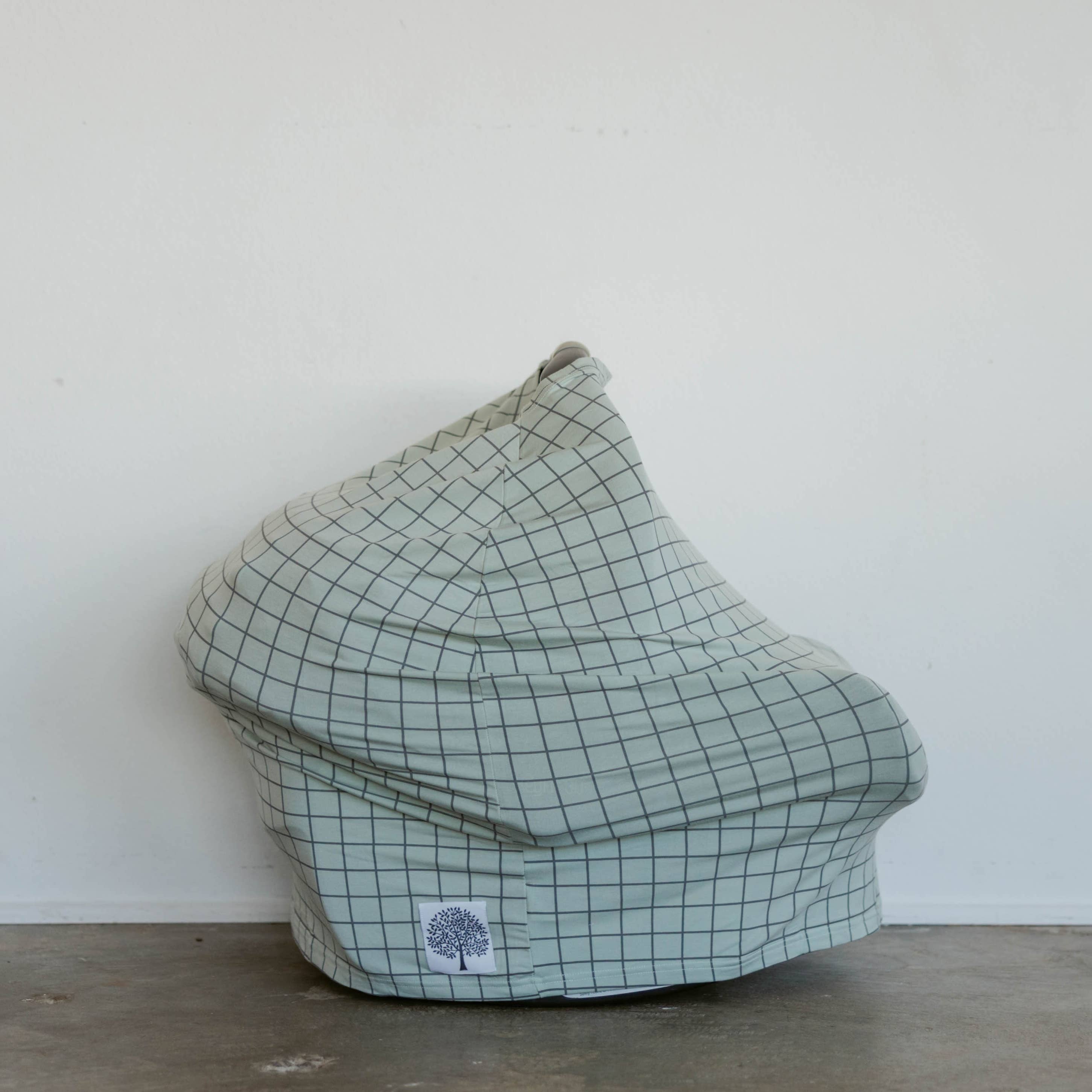 Multi-use Cover_Sage Windowpane