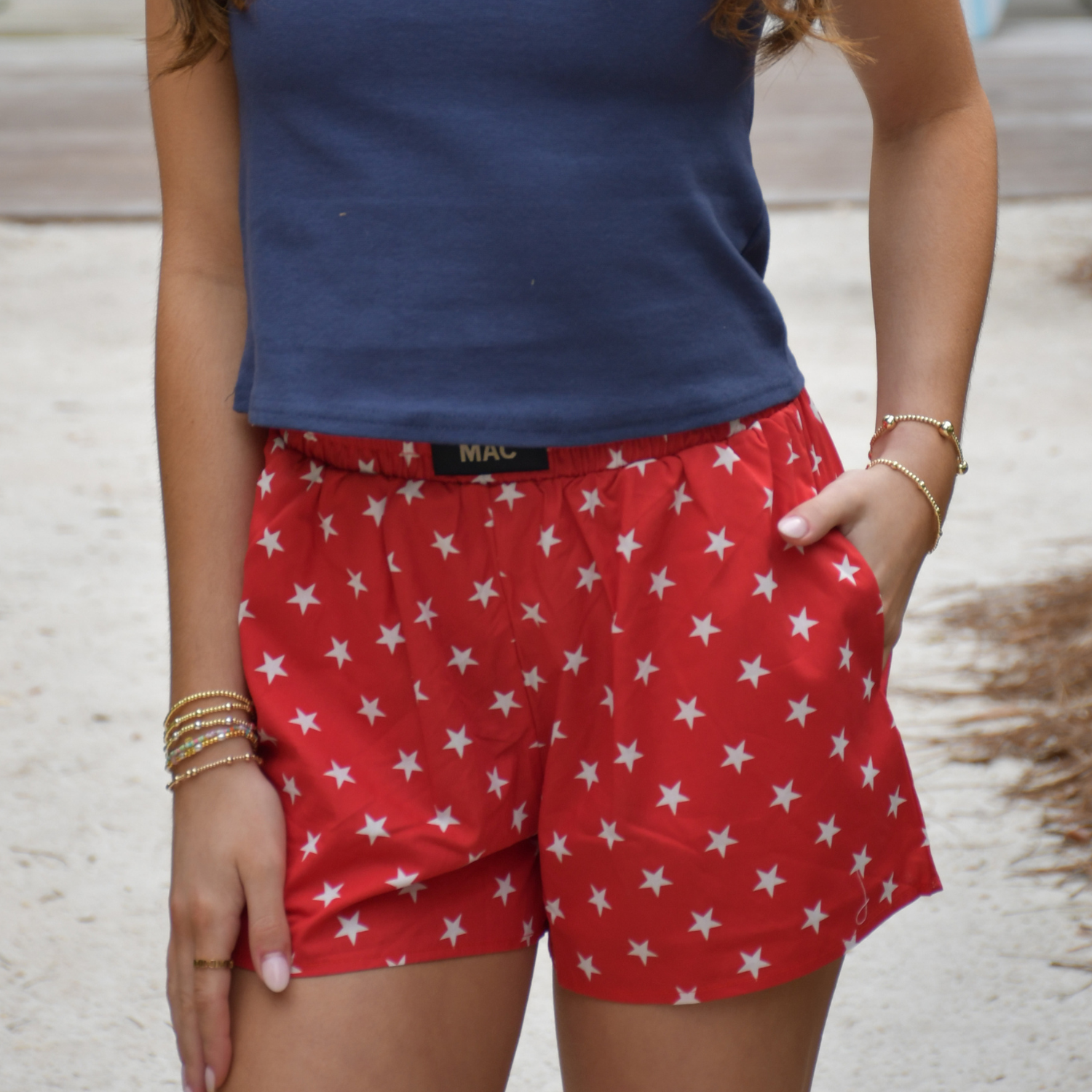 Red Star Boxer Shorts