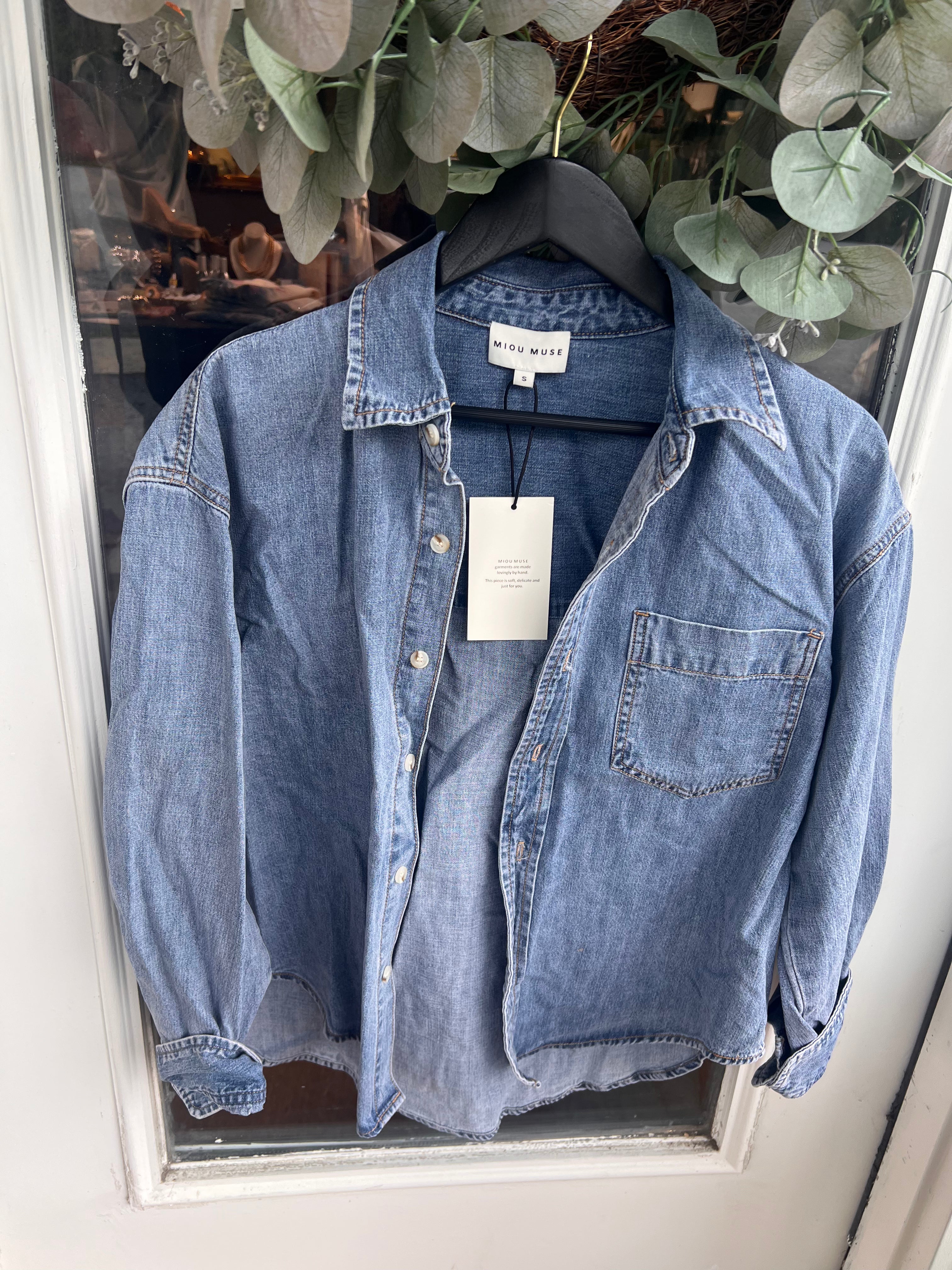 Denim Button Down