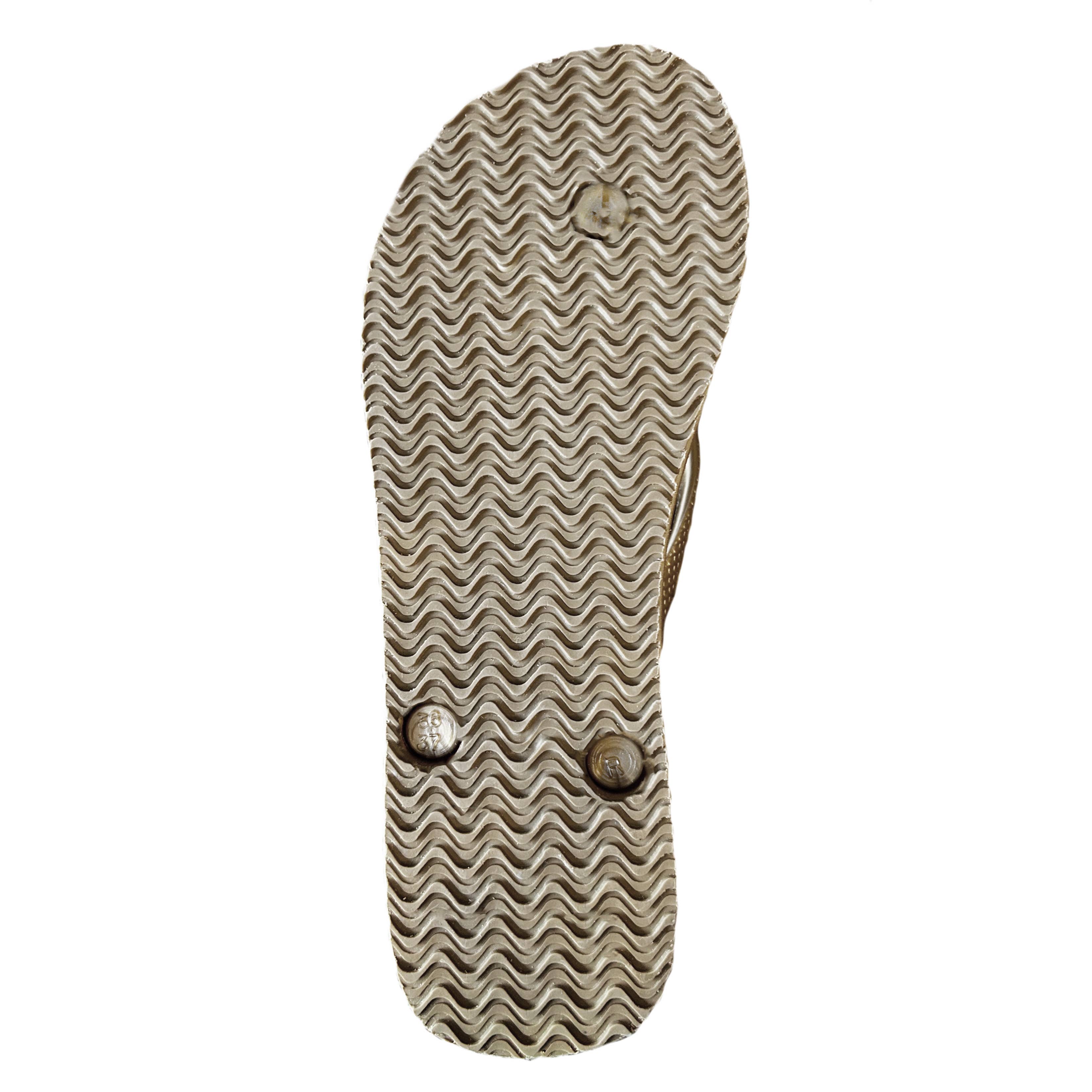 Ventura Flip Flop in Gold