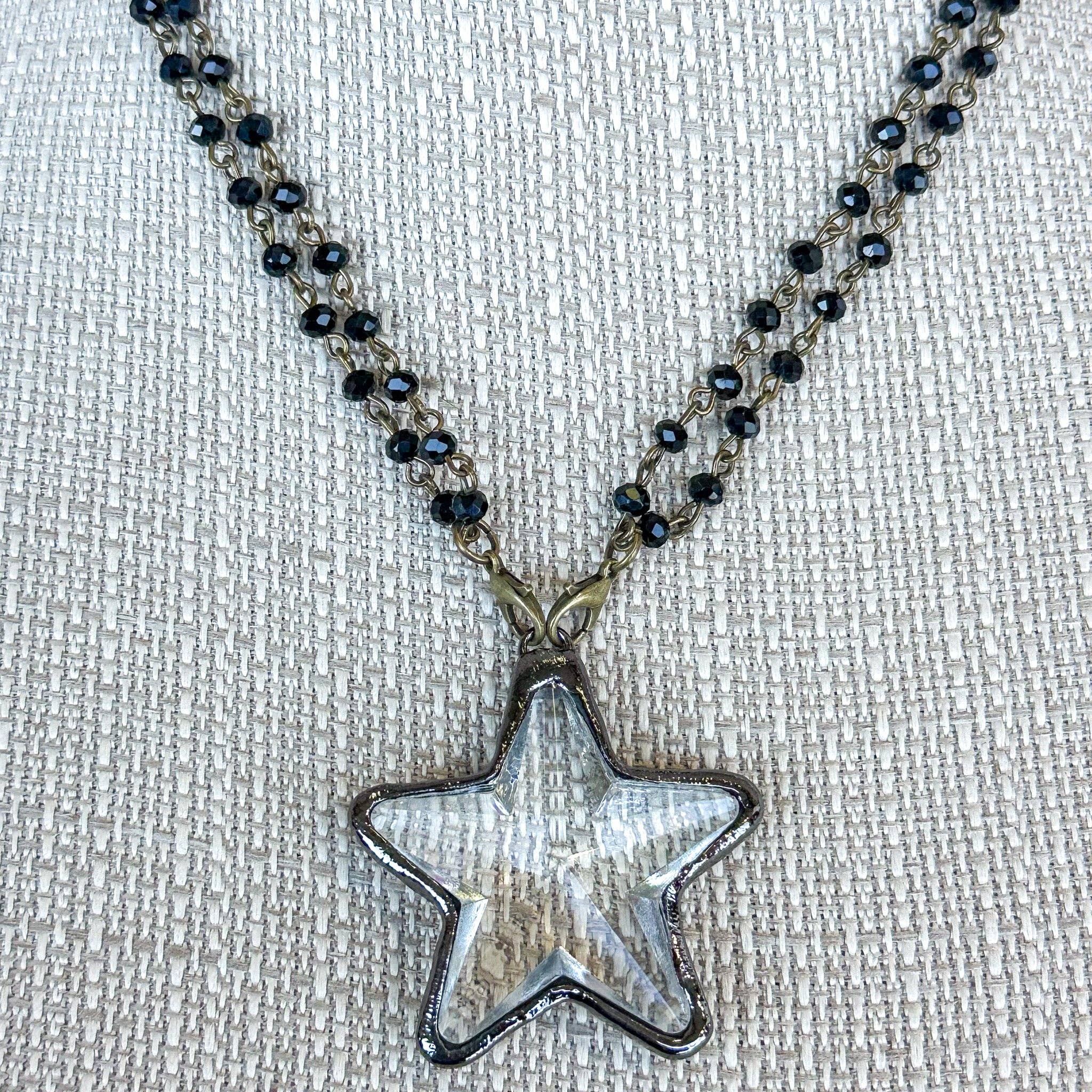 Beaded & Bronze Necklaces