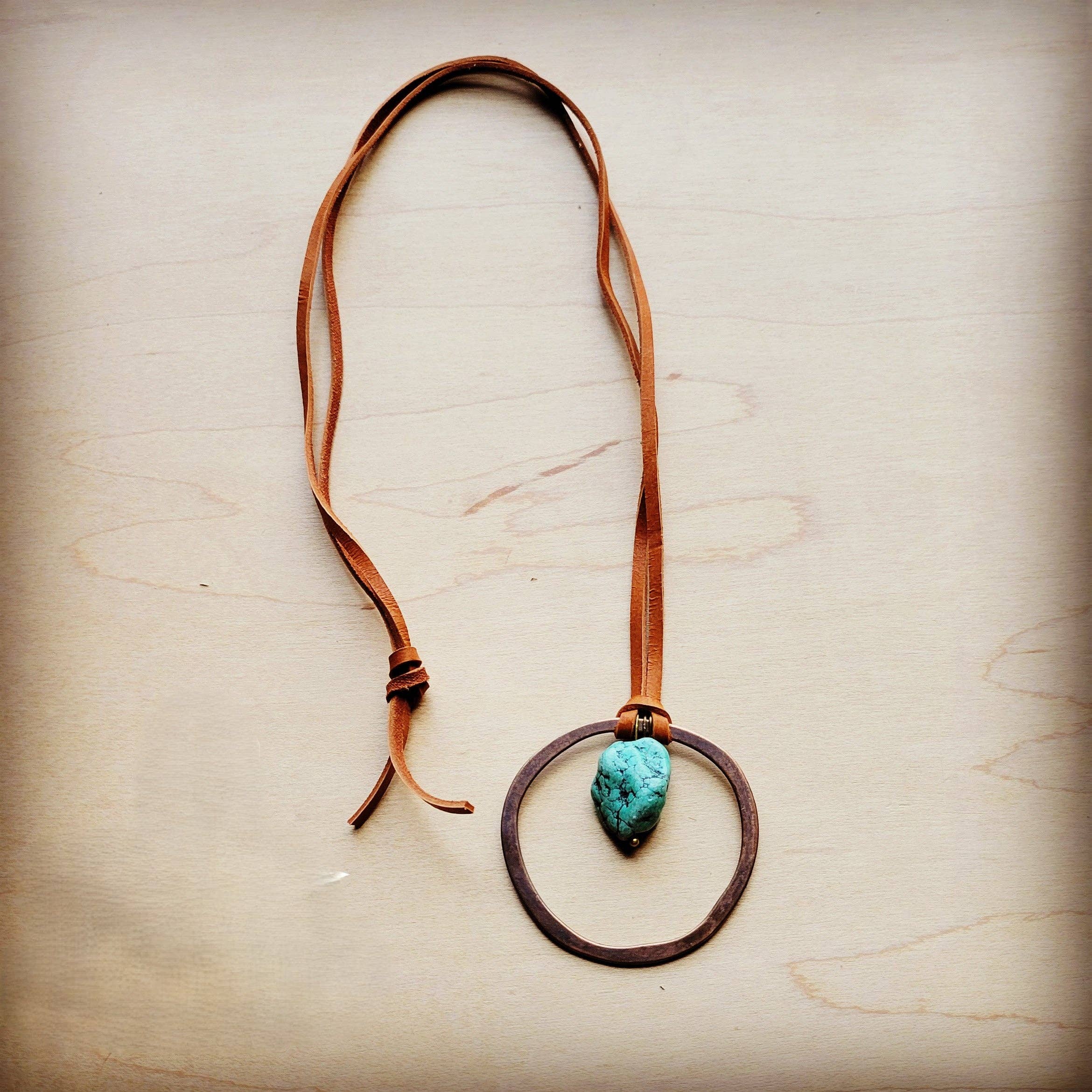 Leather Cord Necklace