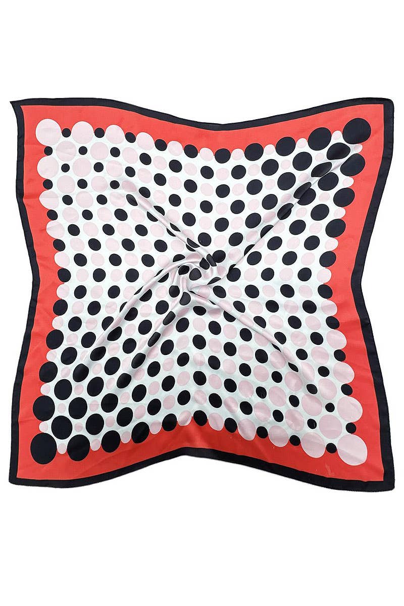 Navy|RedPolka Dot Scarf
