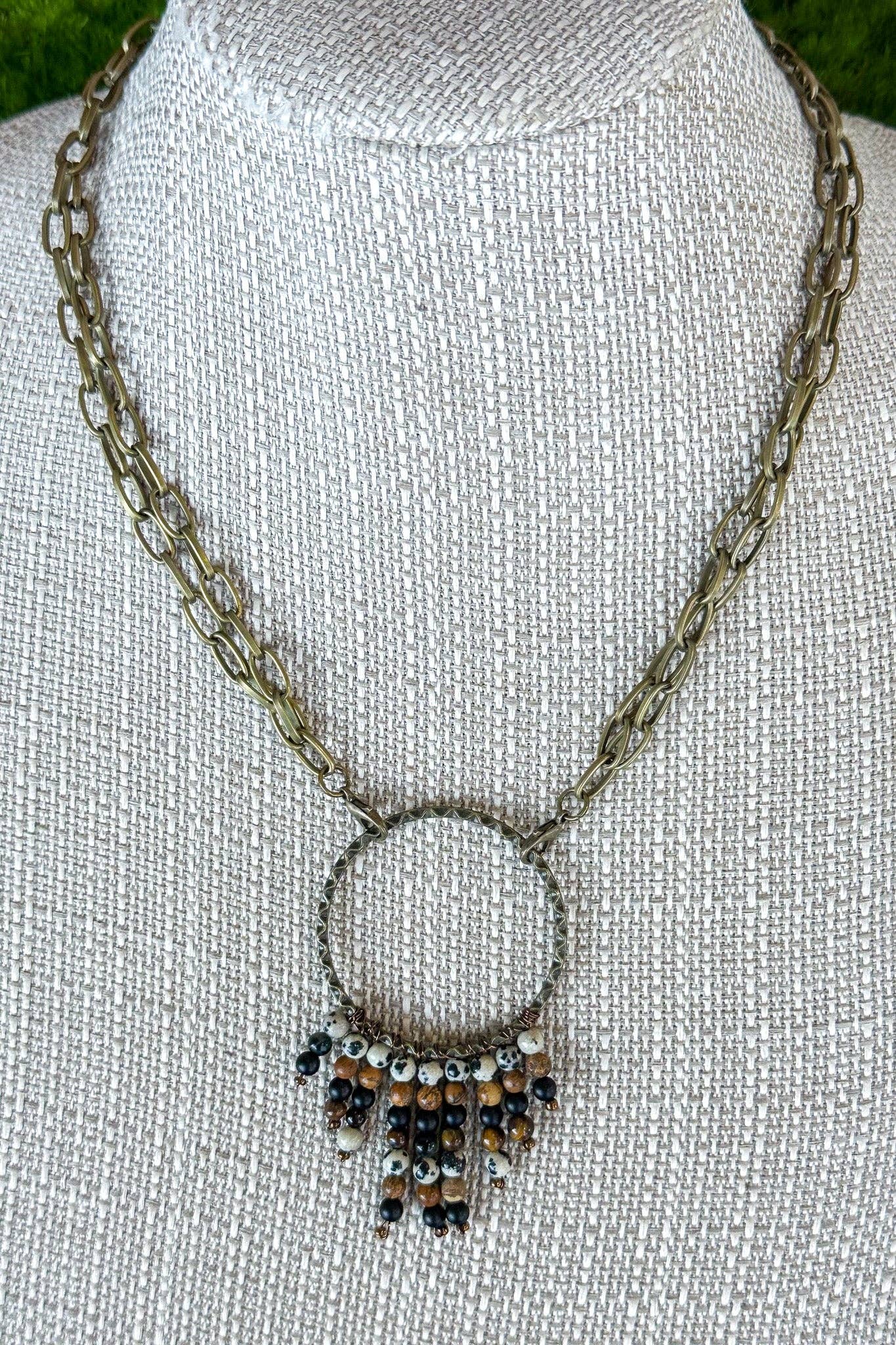 Beaded & Bronze Necklaces