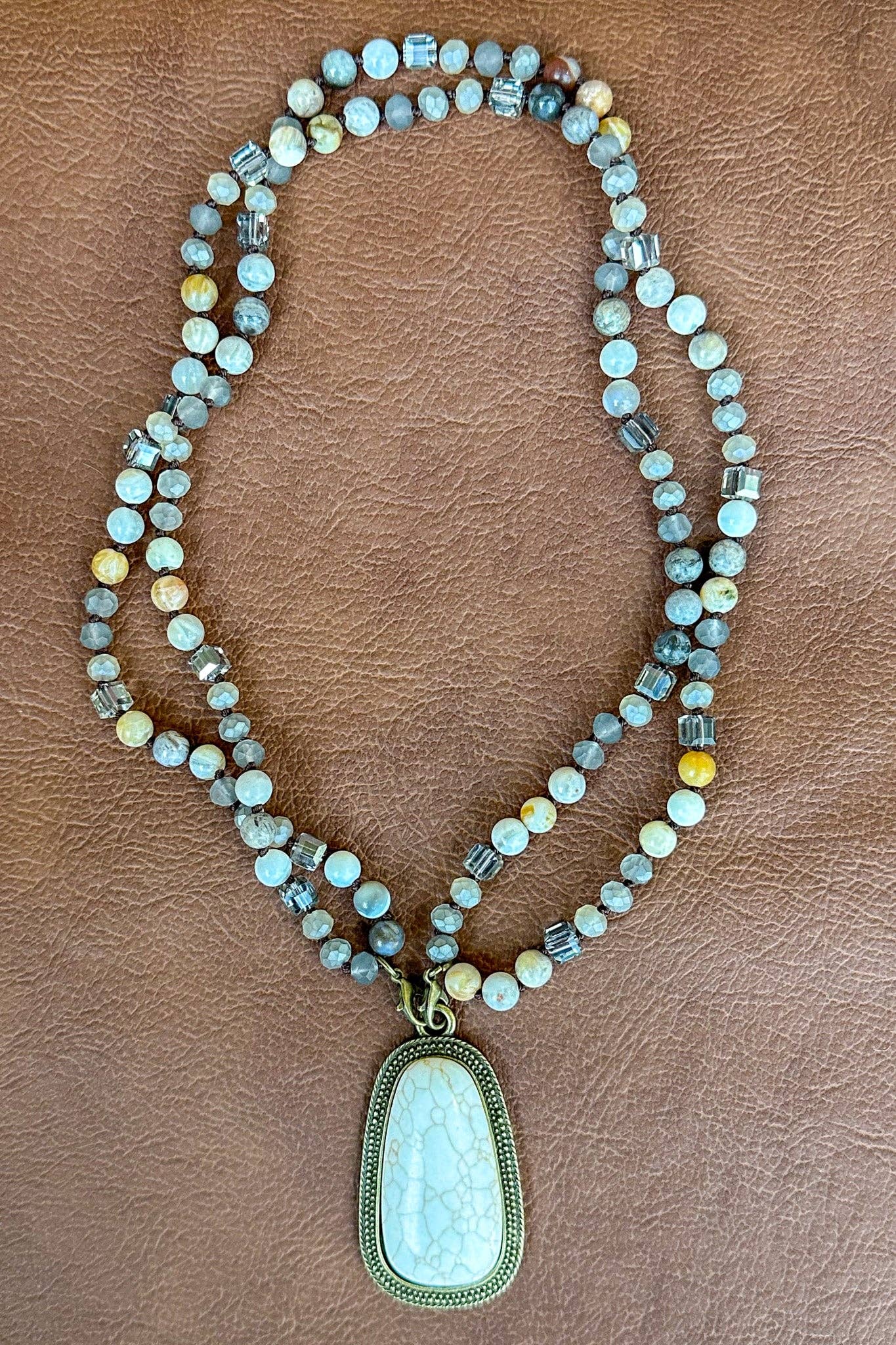Beaded & Bronze Necklaces